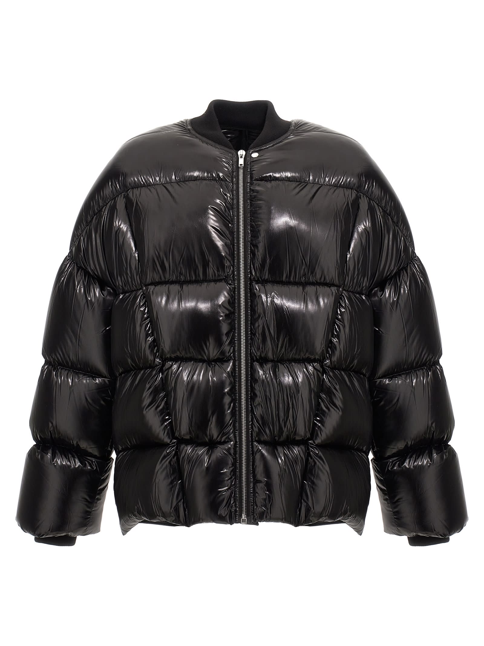 Shop Rick Owens Flight Down Jacket In Black