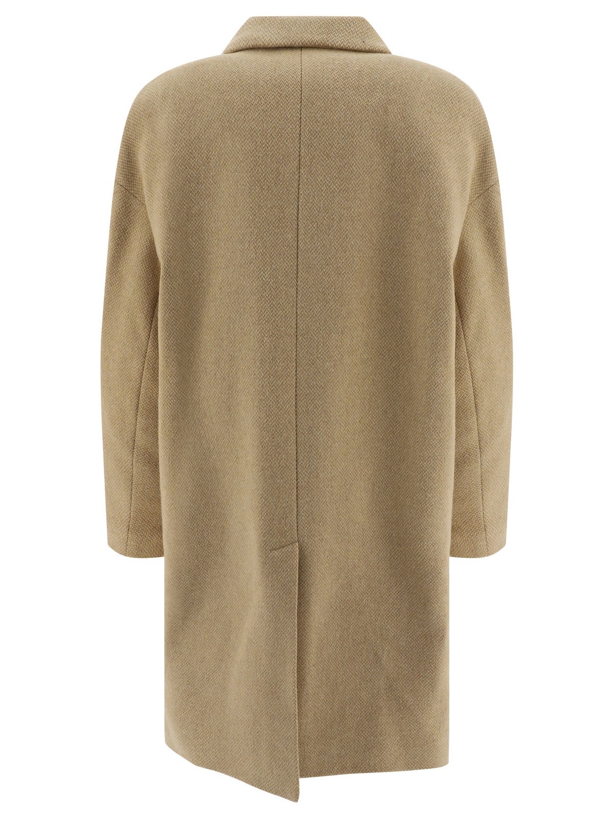 Shop Marant Etoile Limiza Button-up Coat In Brown