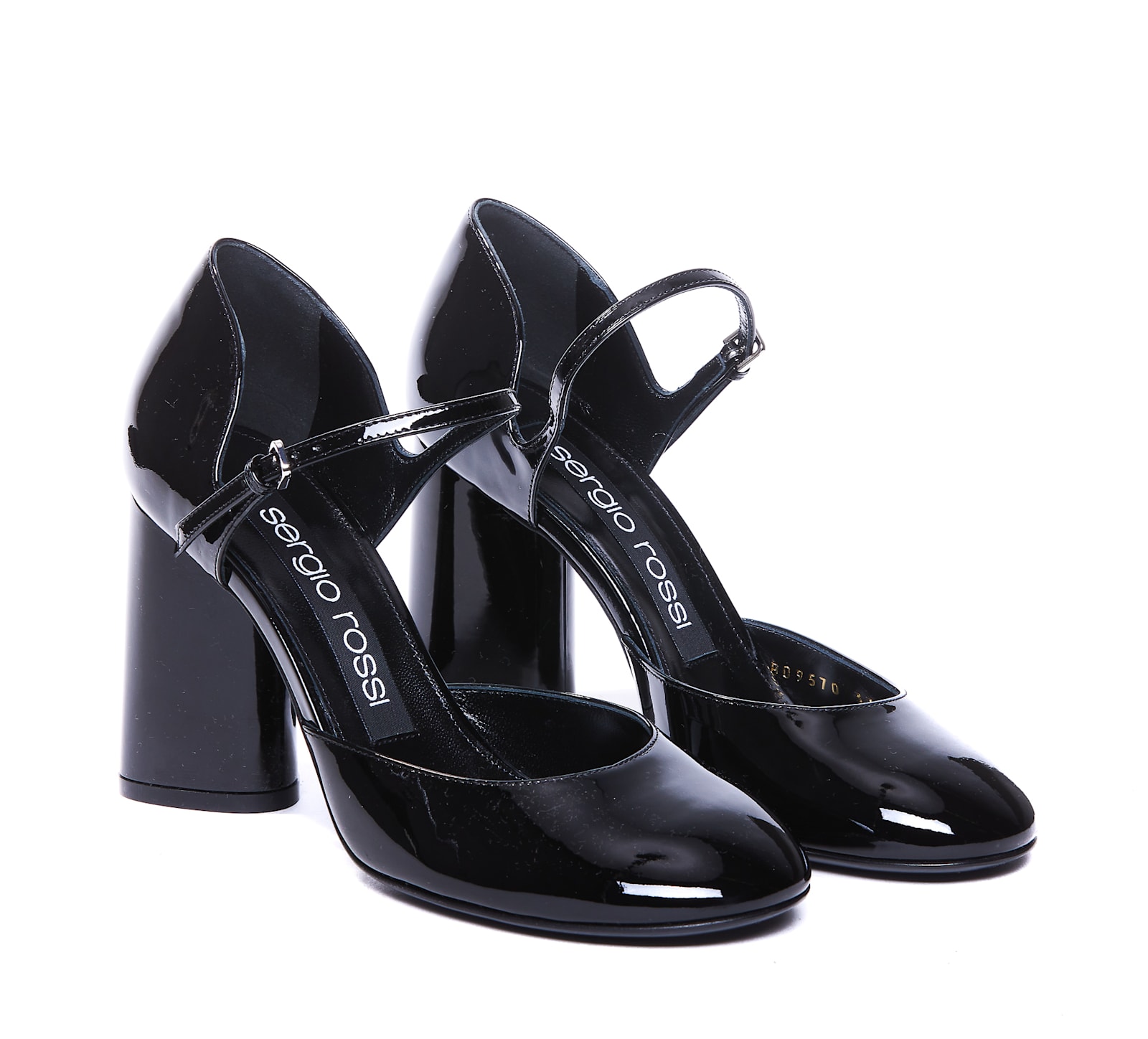 Shop Sergio Rossi Sr Pilier Pumps In Black