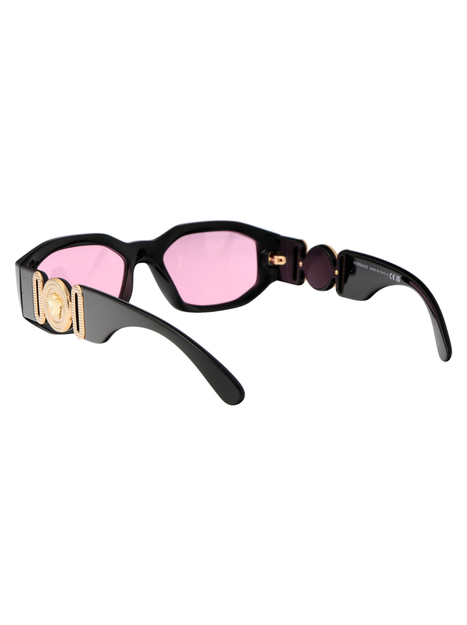 Shop Versace 0ve4361 Sunglasses In Gb1/84 Black