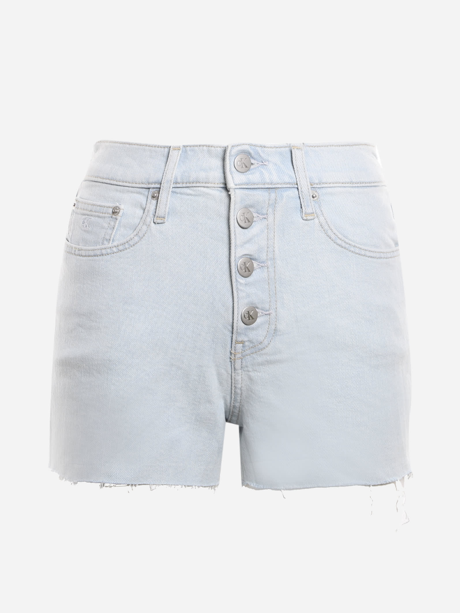 Calvin Klein Jeans High-waisted Shorts Made Of Stretch Cotton
