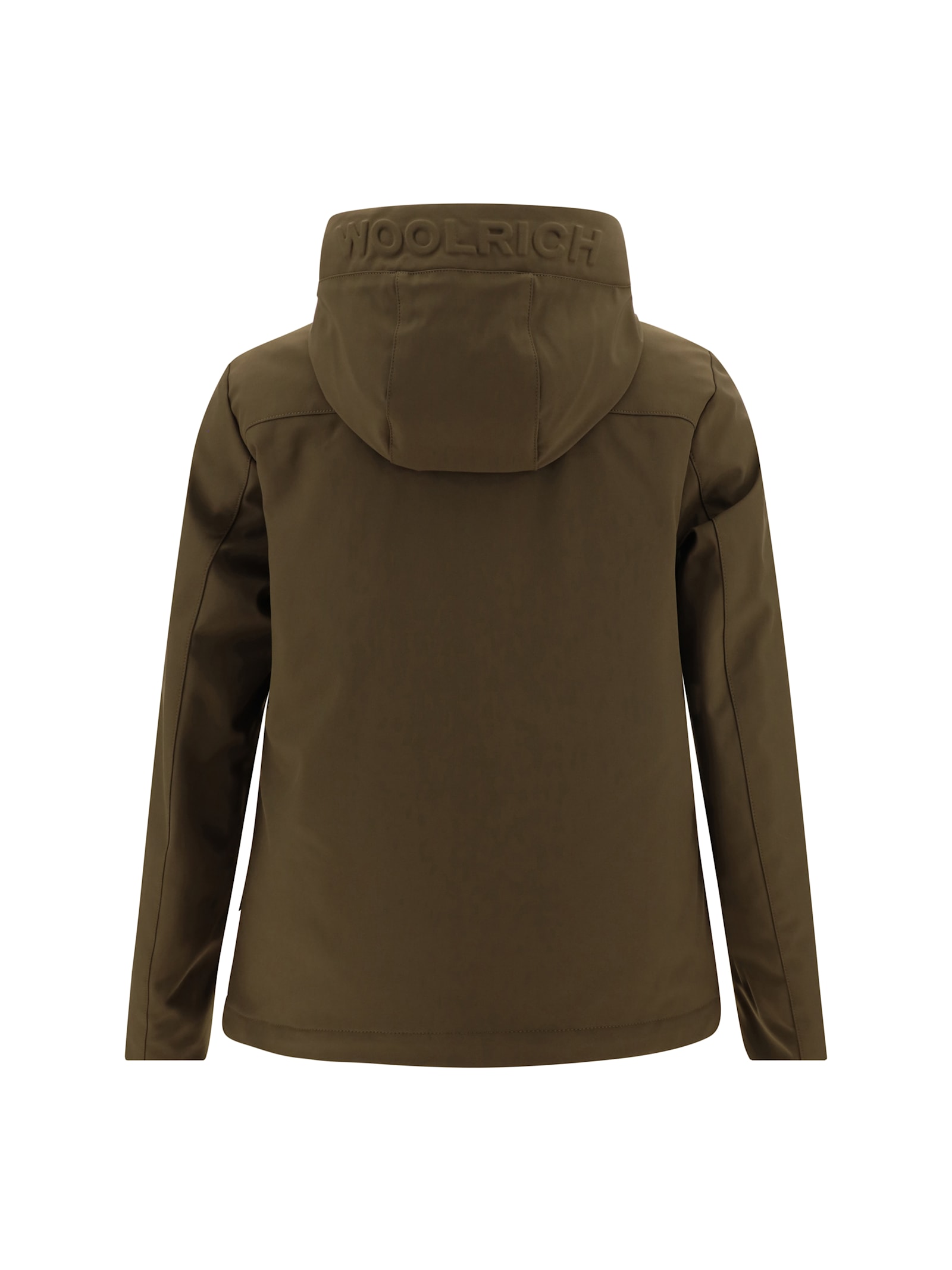 Woolrich Pacific Soft Jacket In Brown