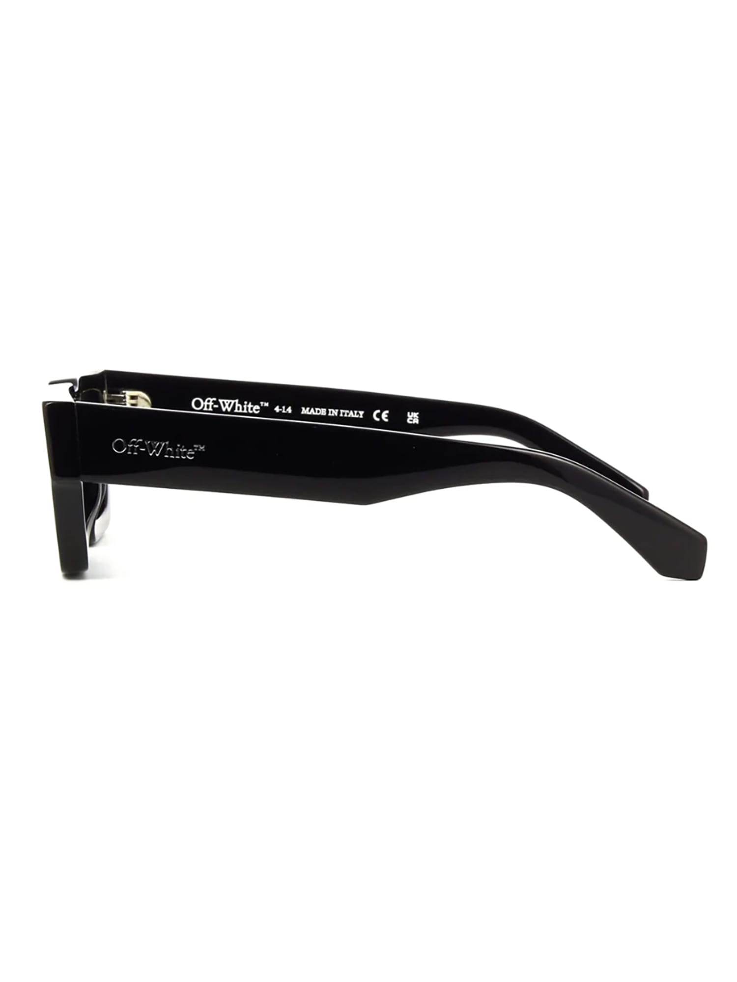 Shop Off-white Oeri129 Manchester Sunglasses In Black