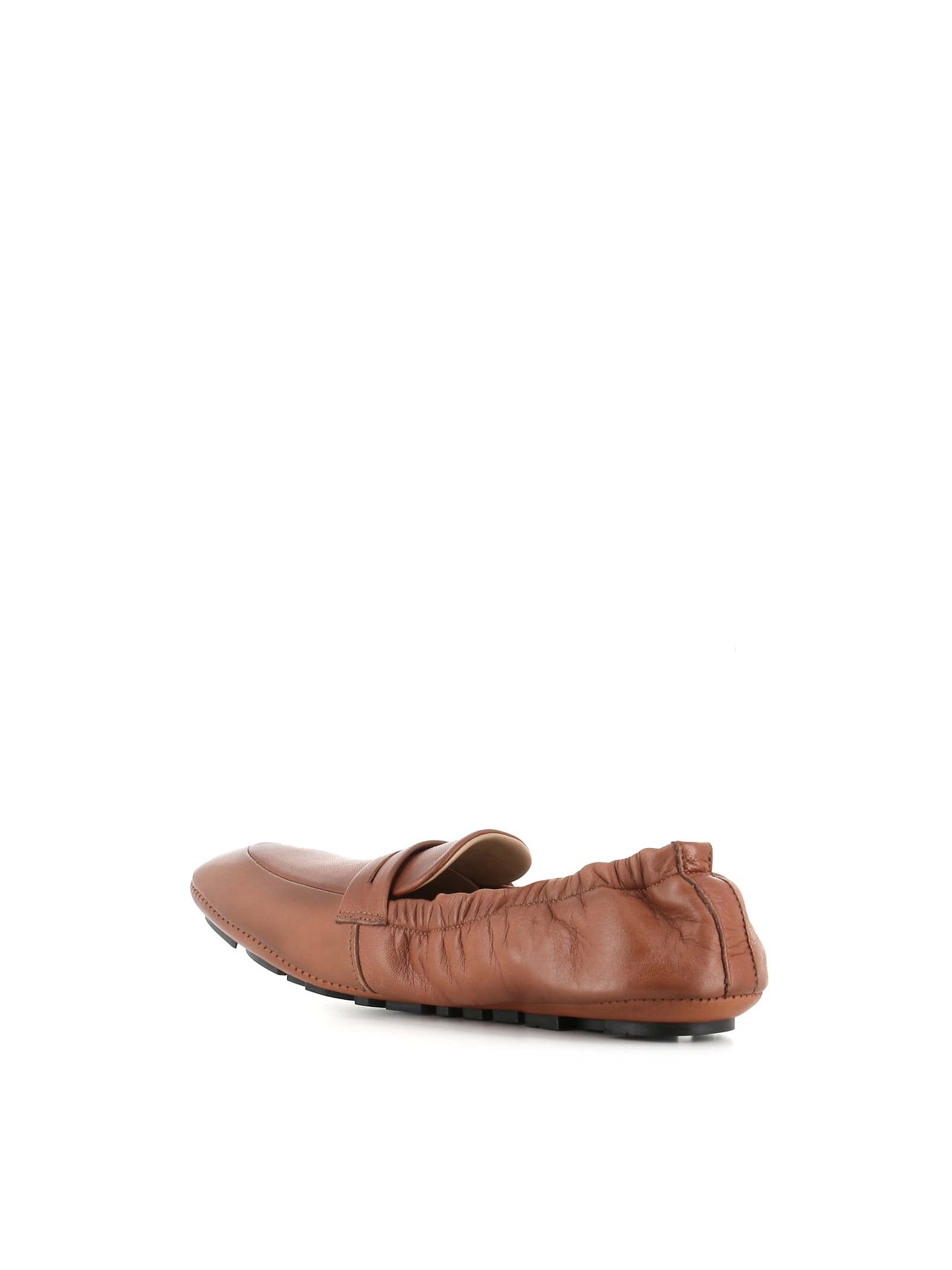 Alexander Hotto Leather Slippers In Brown