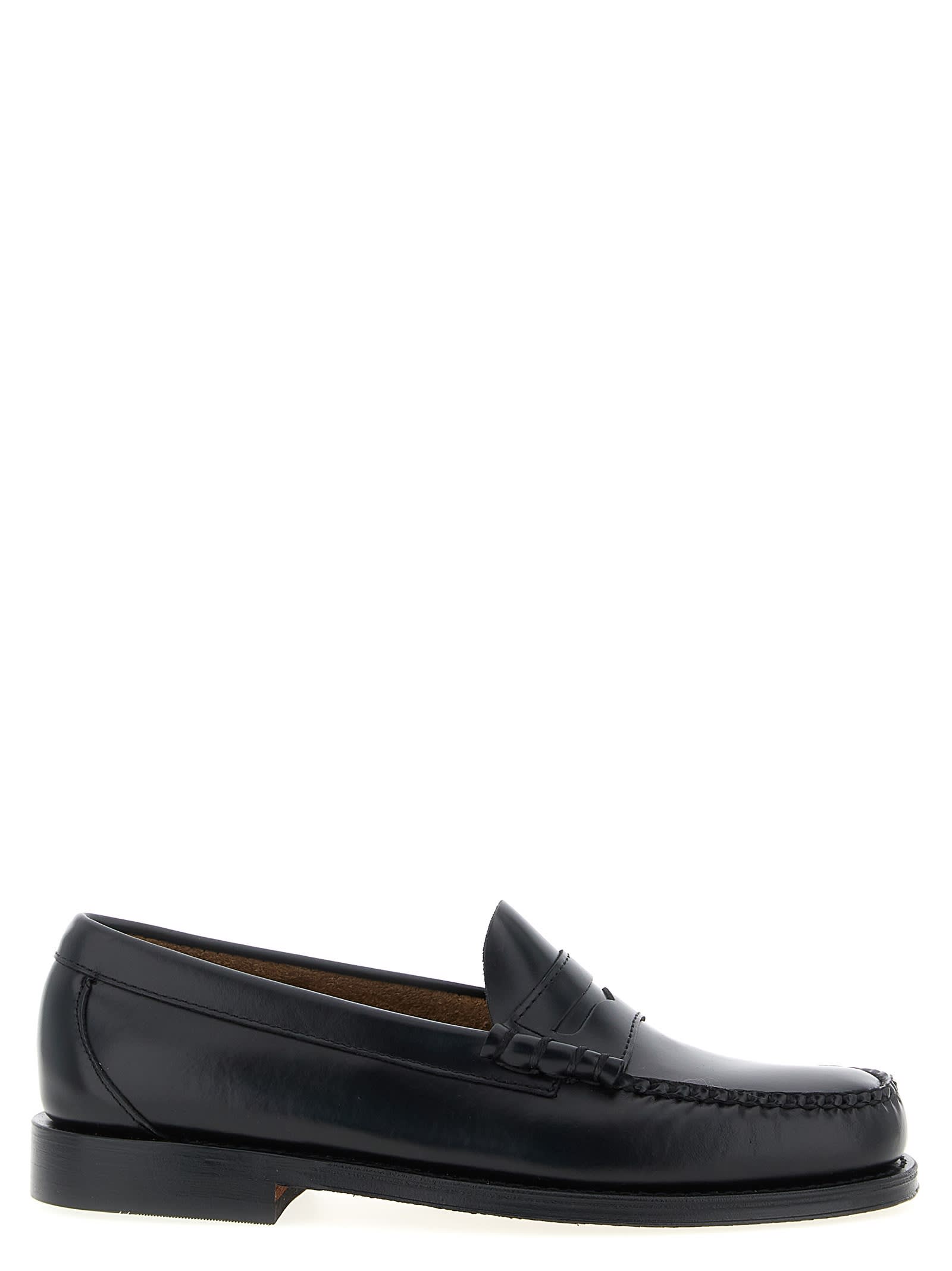 G.h.bass & Co. Weejuns Larson Loafers In Black