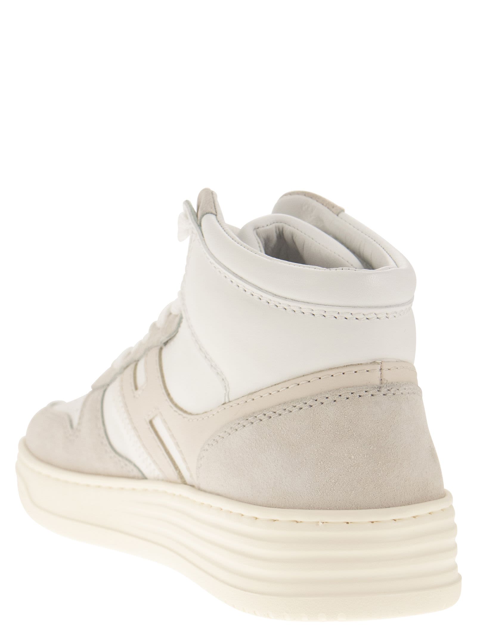 Shop Hogan Sneakers H630 In Bianco