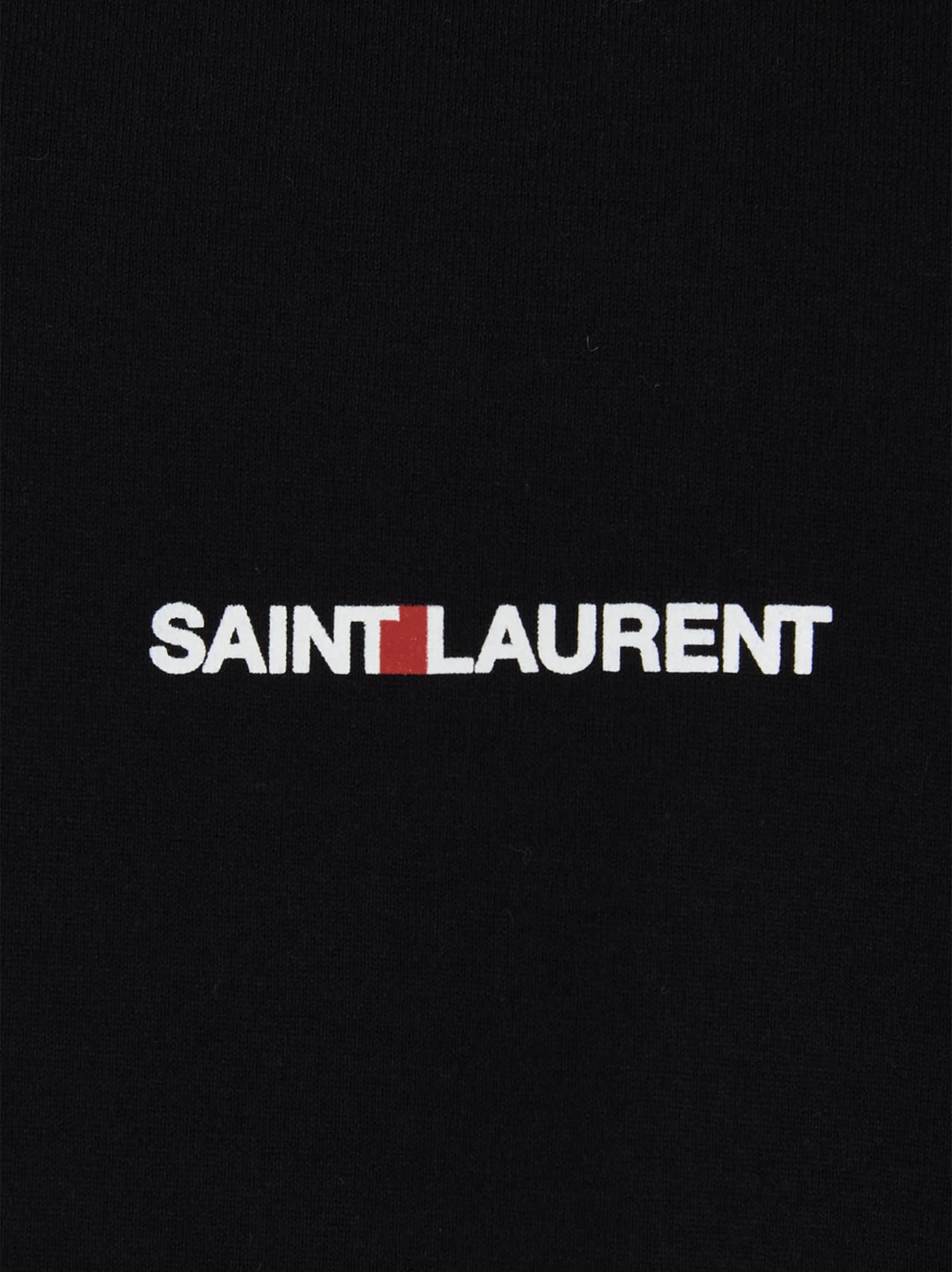 Shop Saint Laurent Rive Gauche T-shirt In Black