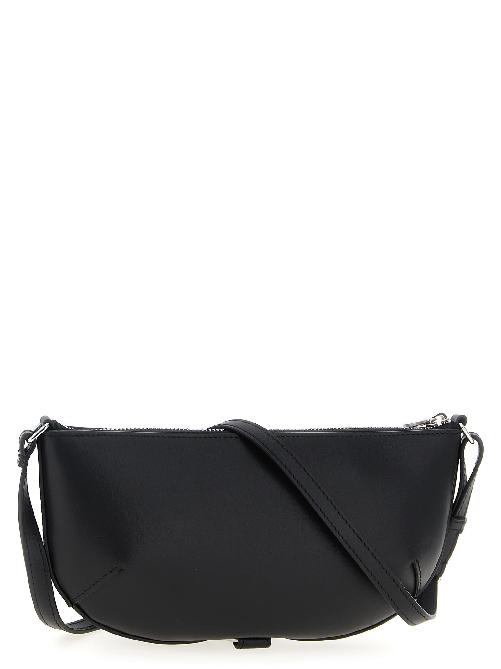 Courrèges Holy Eclipse Shoulder Bag In Black