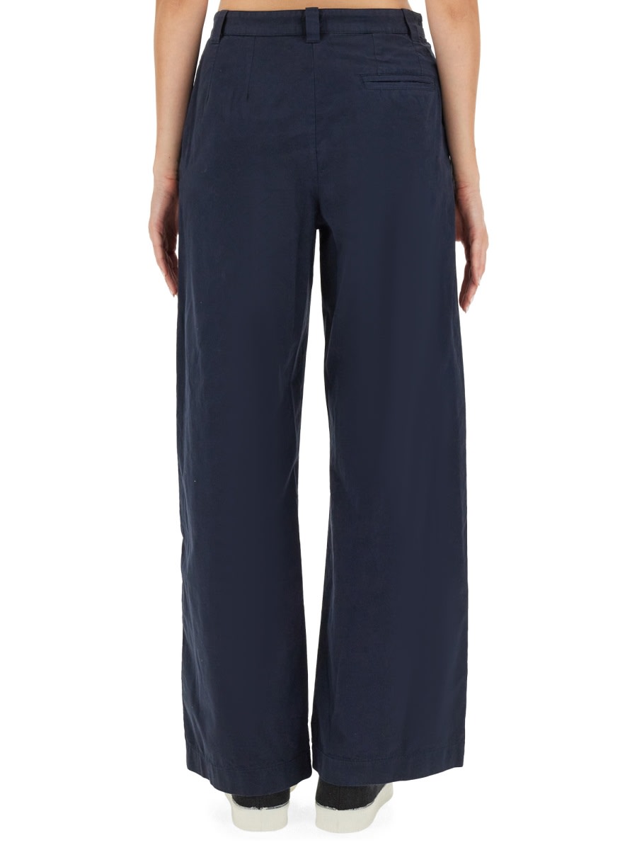 Shop Apc Tracie Pants In Blue