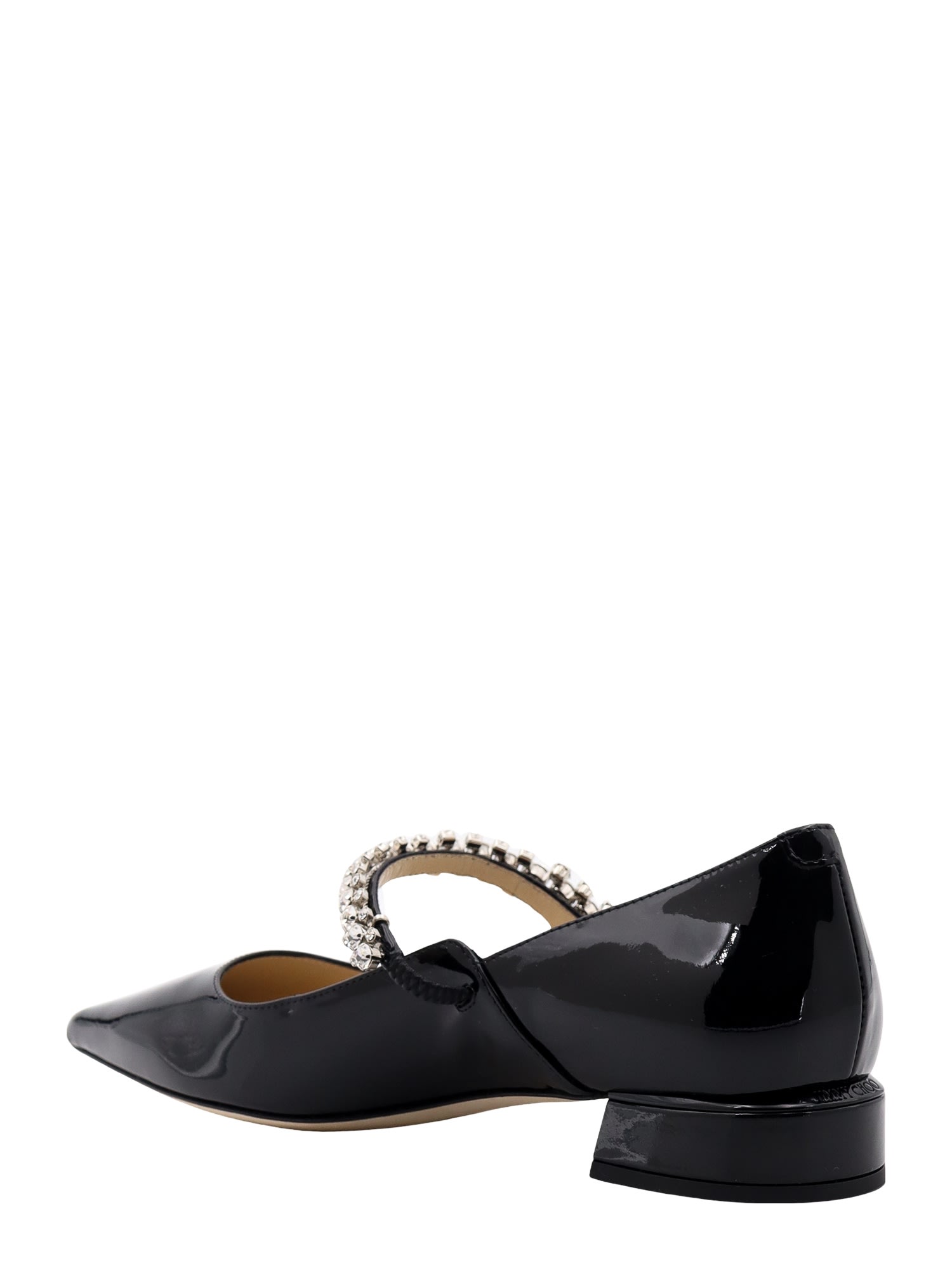 Shop Jimmy Choo Bing Pump Flat Décolleté In Black