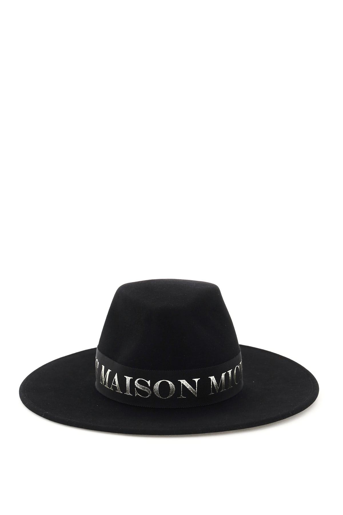 Maison Michel Kyra Platinum Logo Hat