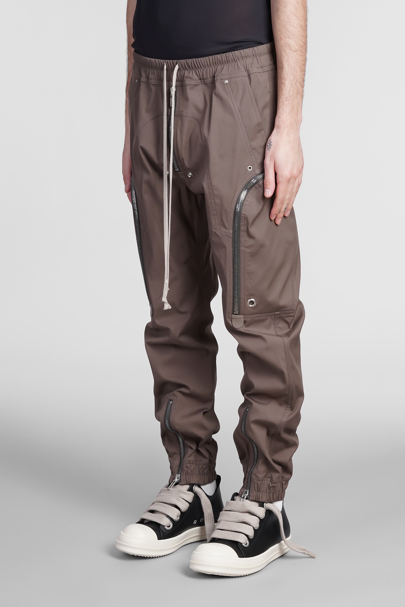Bauhaus Cargo Track Pants In Brown