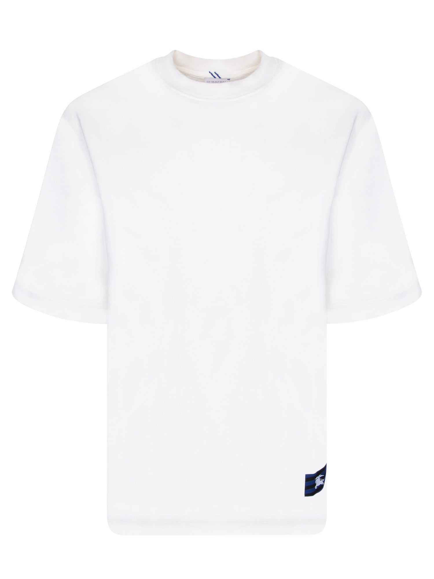 Shop Burberry Short Sleeve White T-shirt