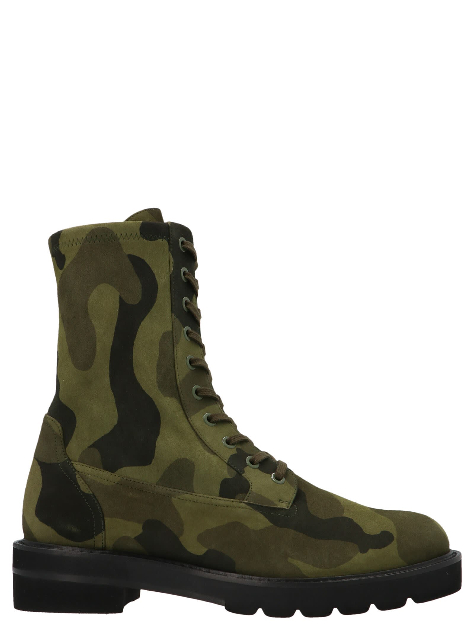 stuart weitzman green boots