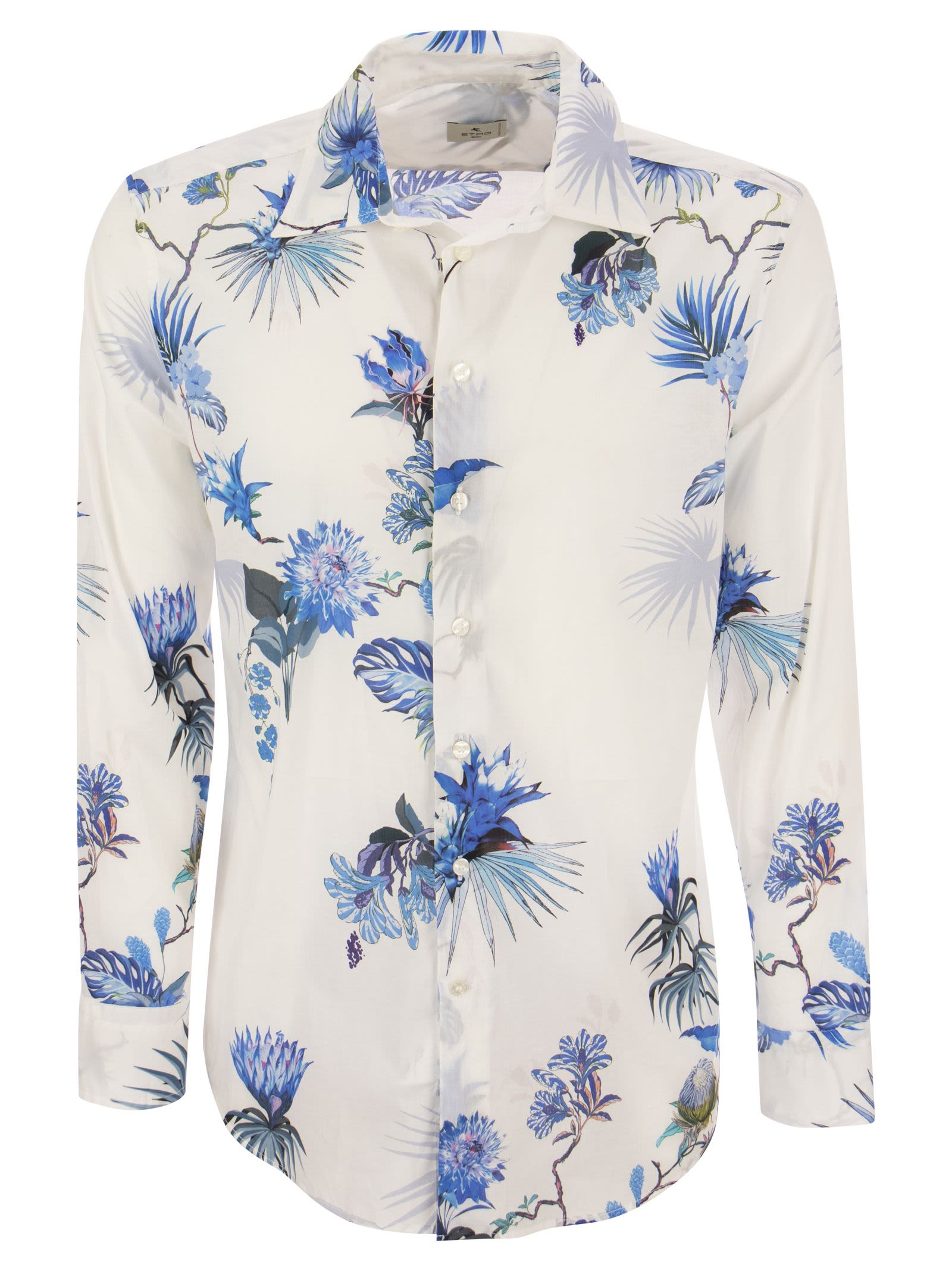 ETRO SHIRT WITH FLORAL PRINT
