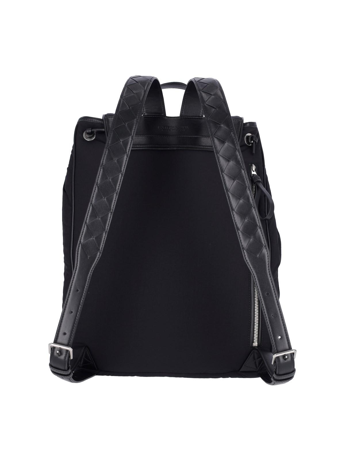 Shop Bottega Veneta Crossroad Backpack In Nero