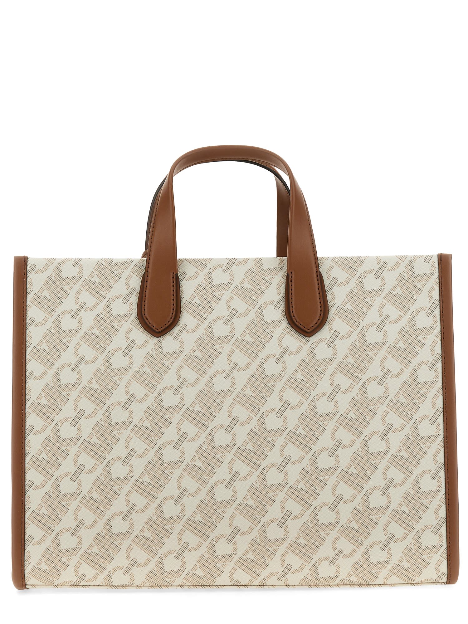 MICHAEL MICHAEL KORS GIGI LARGE EMPIRE SIGNATURE LOGO TOTE BAG