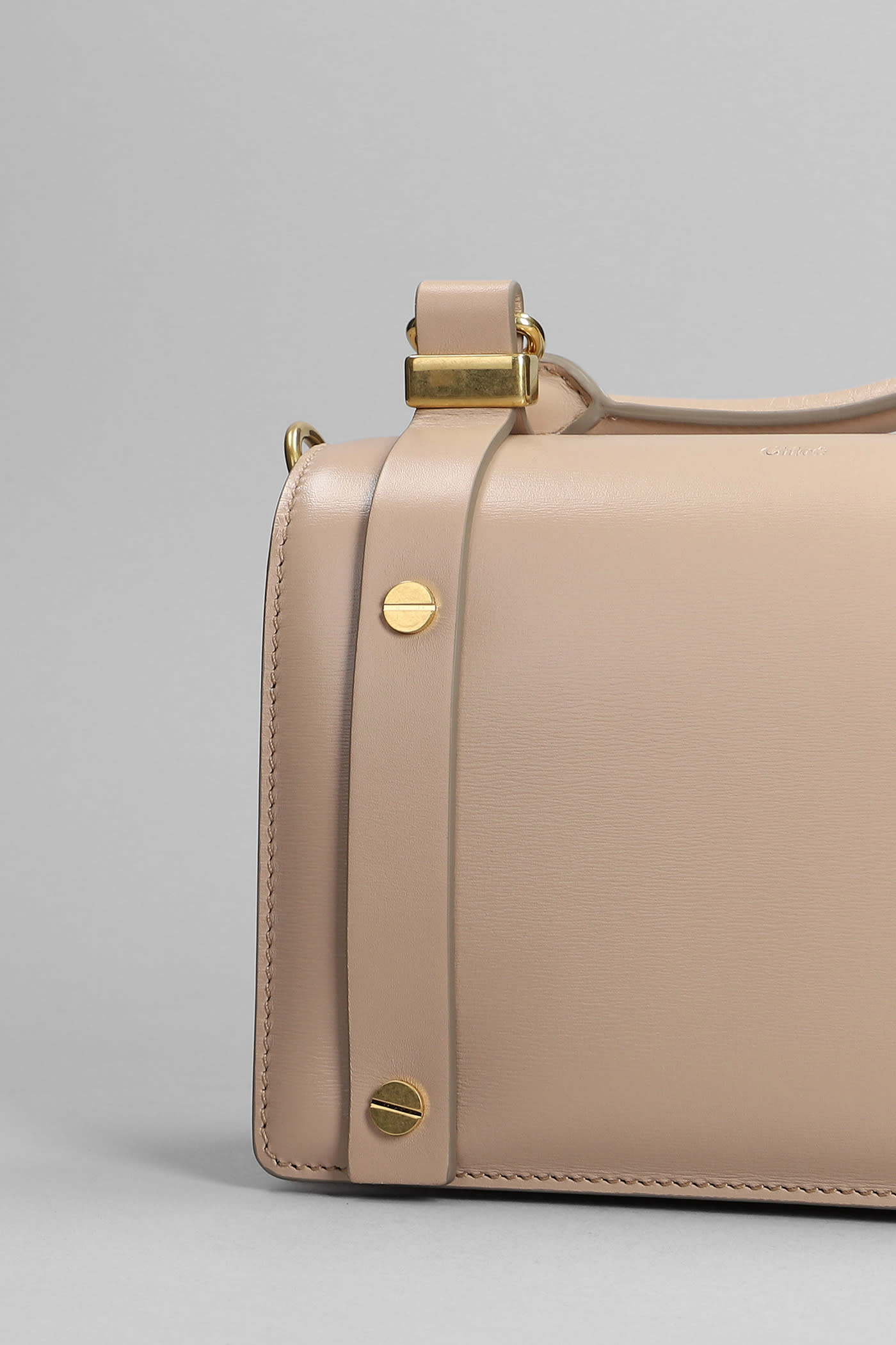Chloé Ora Handbag In Beige