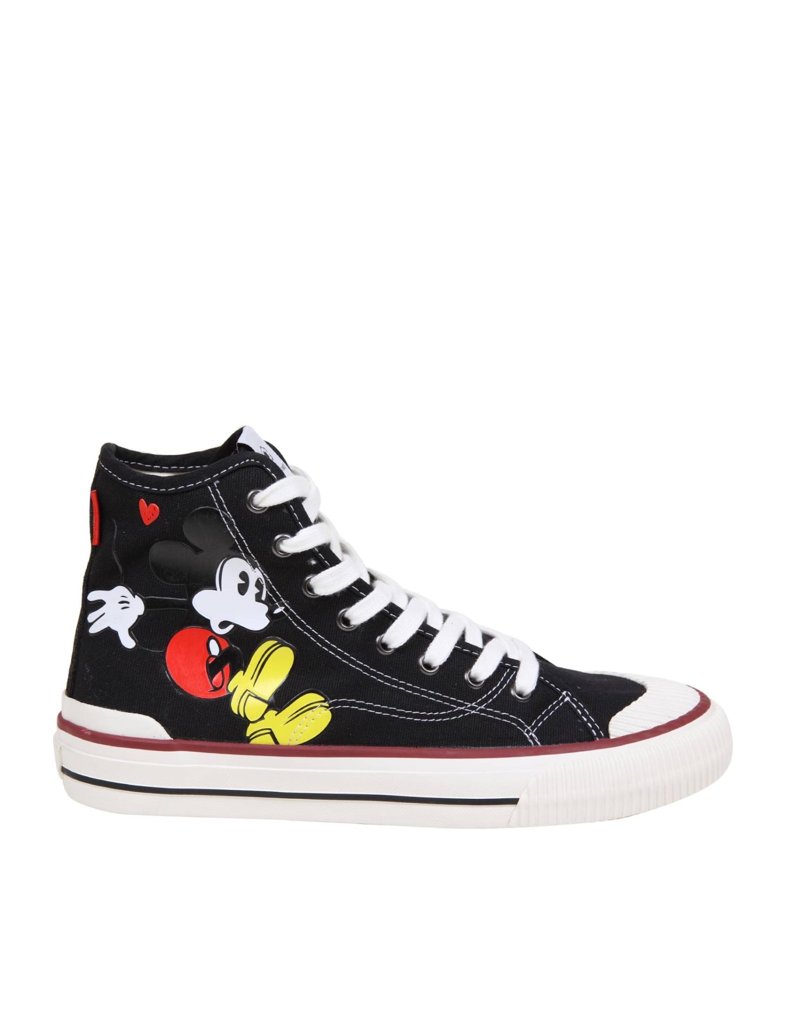 M.O.A. master of arts Moa Sneakers In Fabric With Mickey Mouse Print