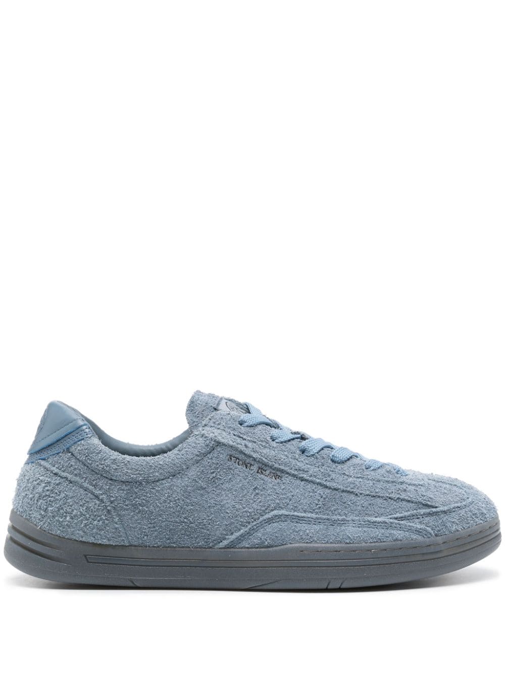 Shop Stone Island Rock Suede Sneakers