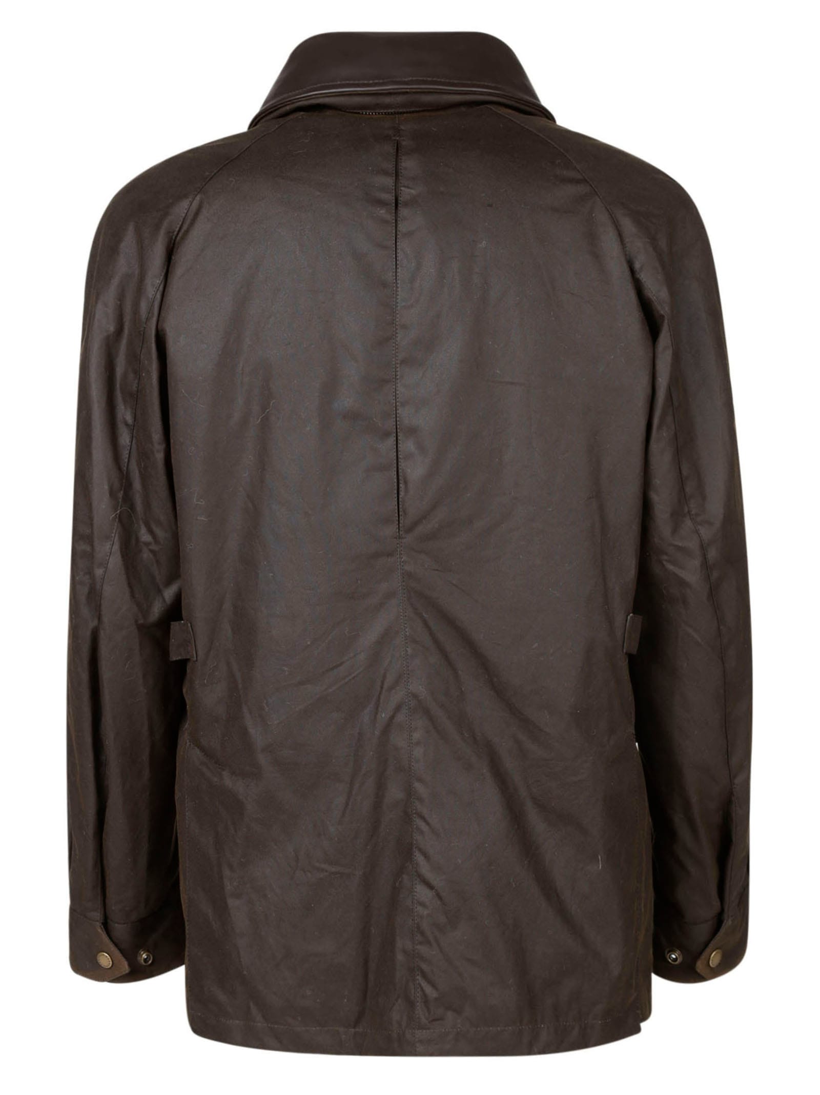 Barbour Horse Riding Wax Jacket In Olive