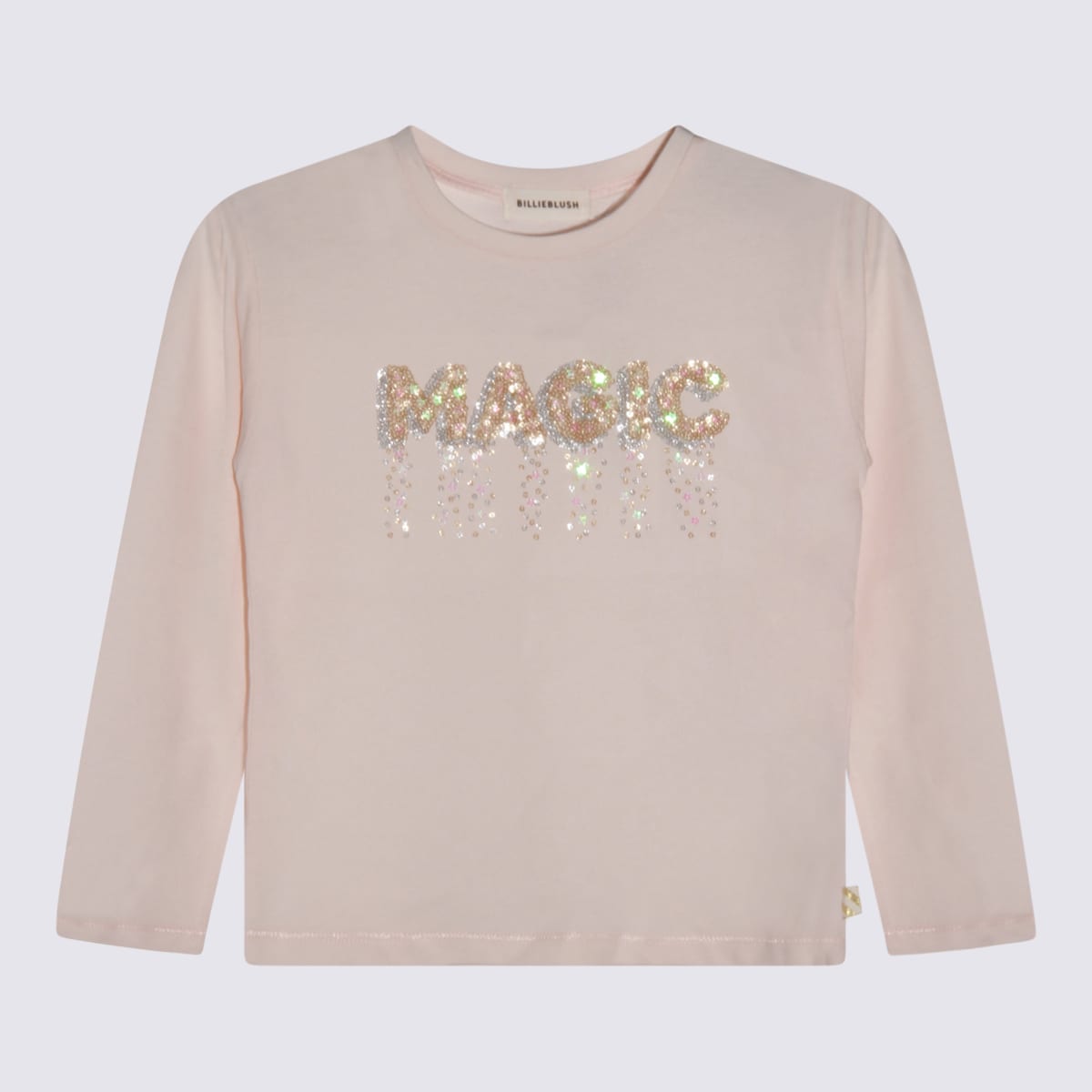 Billieblush Light Pink Cotton T-shirt In Pink