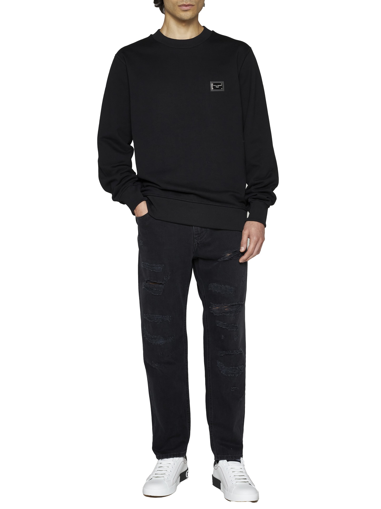 DOLCE & GABBANA LOGO CREWNECK