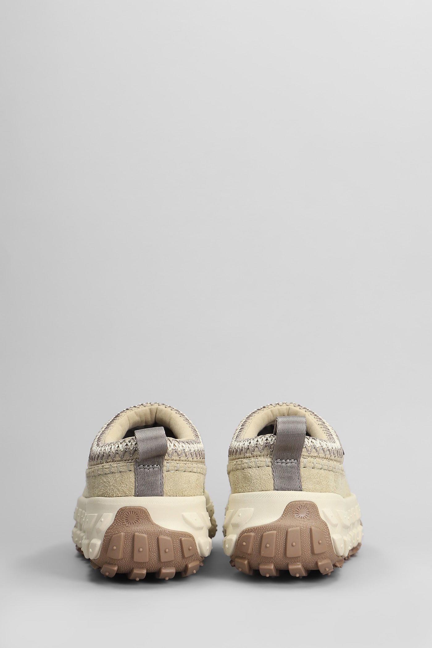 Ugg Venture Daze Sneakers In Beige Suede