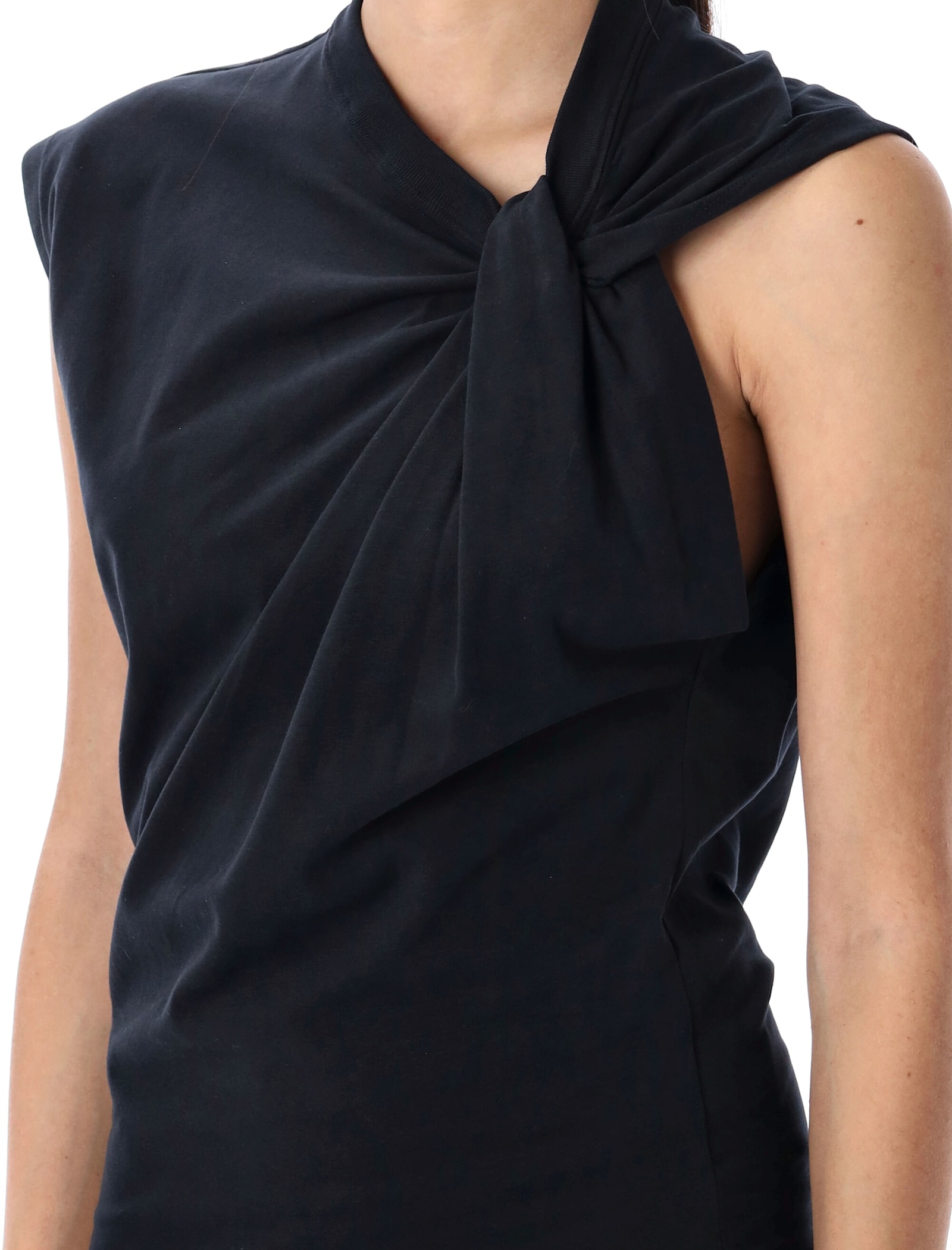 Shop Isabel Marant Étoile Leany Mini Dress In Black