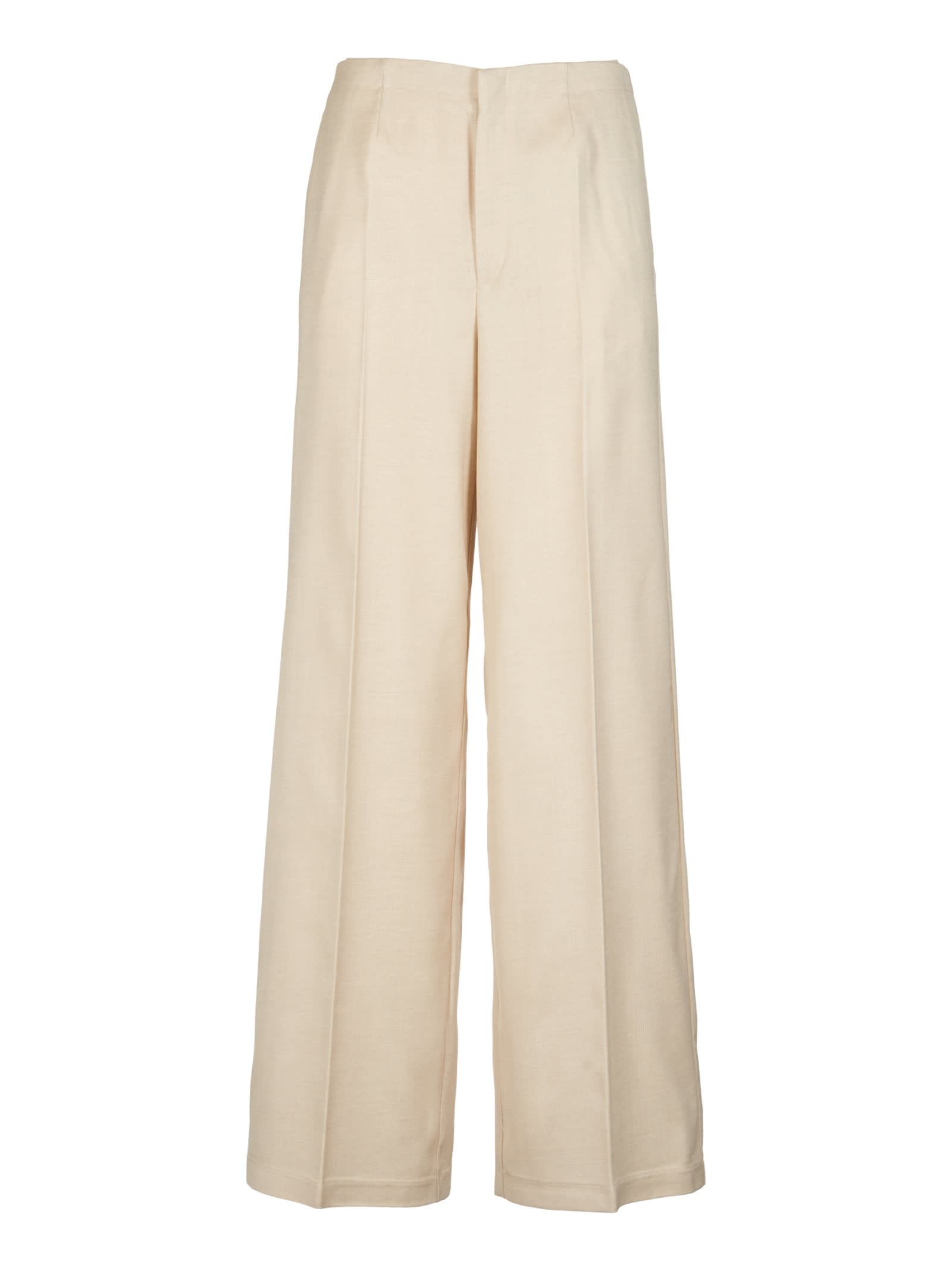 Forte_Forte Straight Concealed Trousers