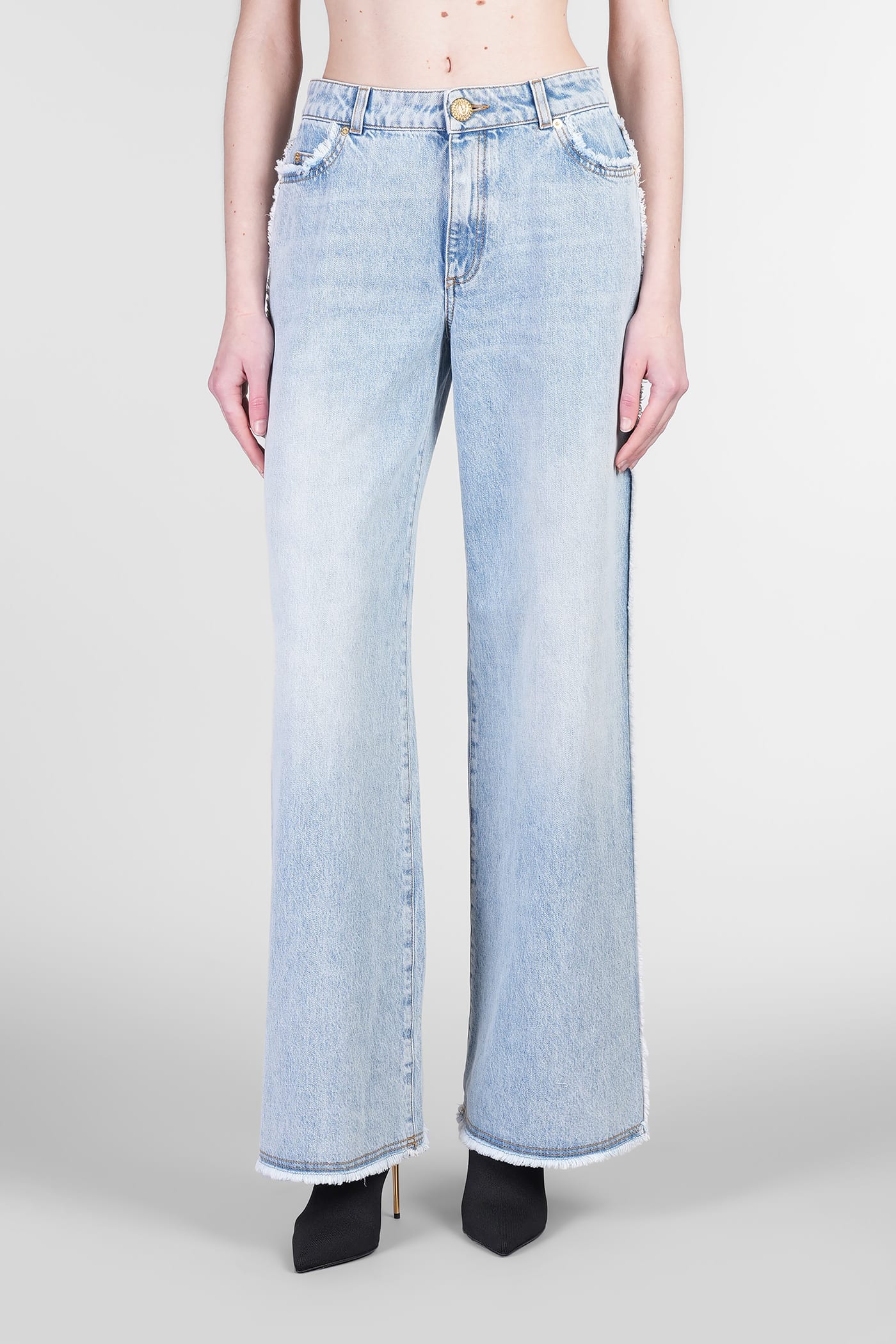 Jeans In Blue Cotton