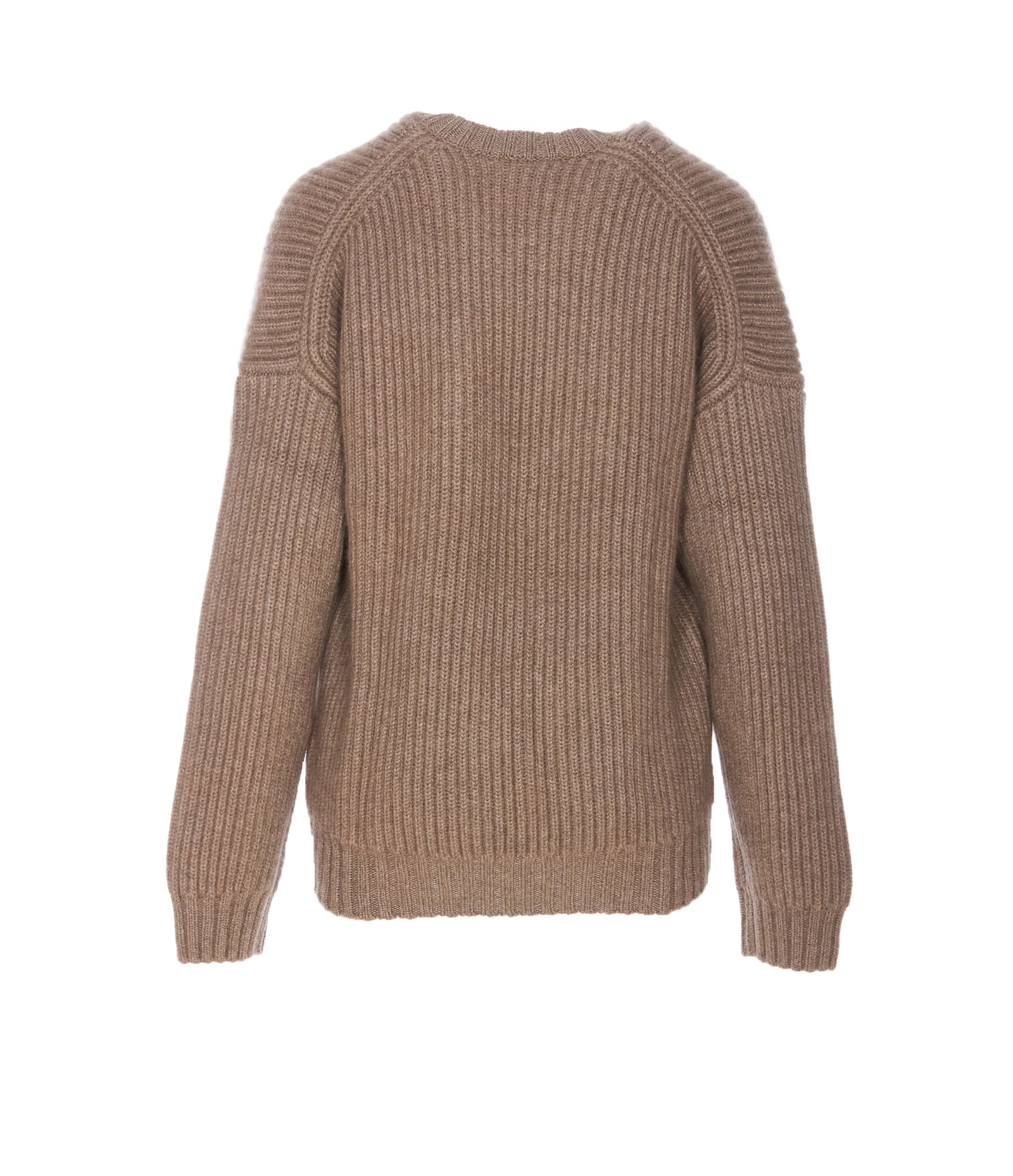 Shop Khaite Manuela Sweater In Beige