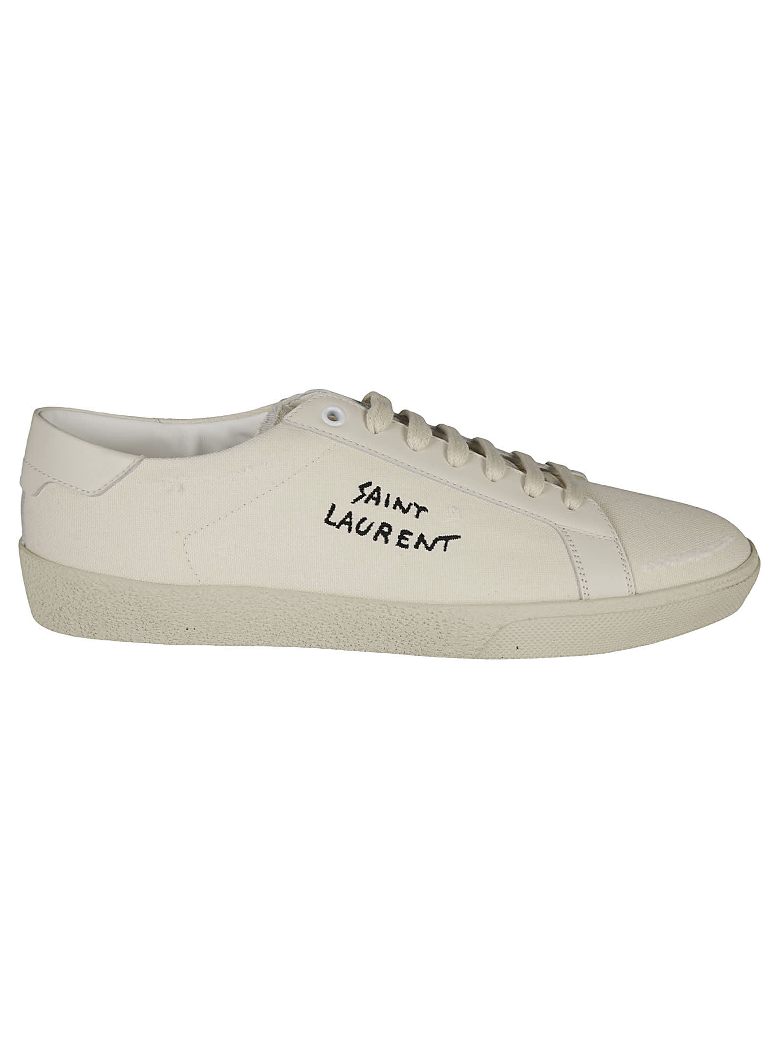 Saint Laurent Sl06 Signa Sneakers In Bianco | ModeSens