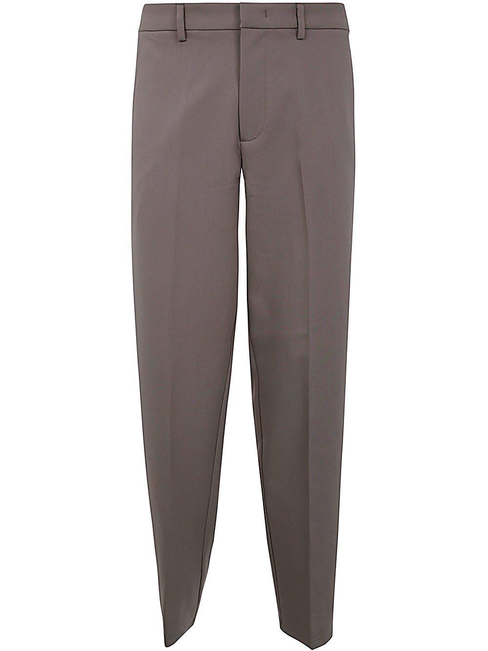 Pleated Tapered Trousers