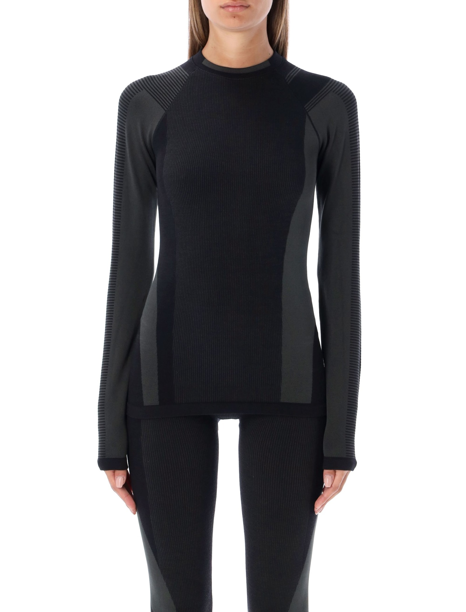 Y-3 Long Sleeves Seamless Active Top