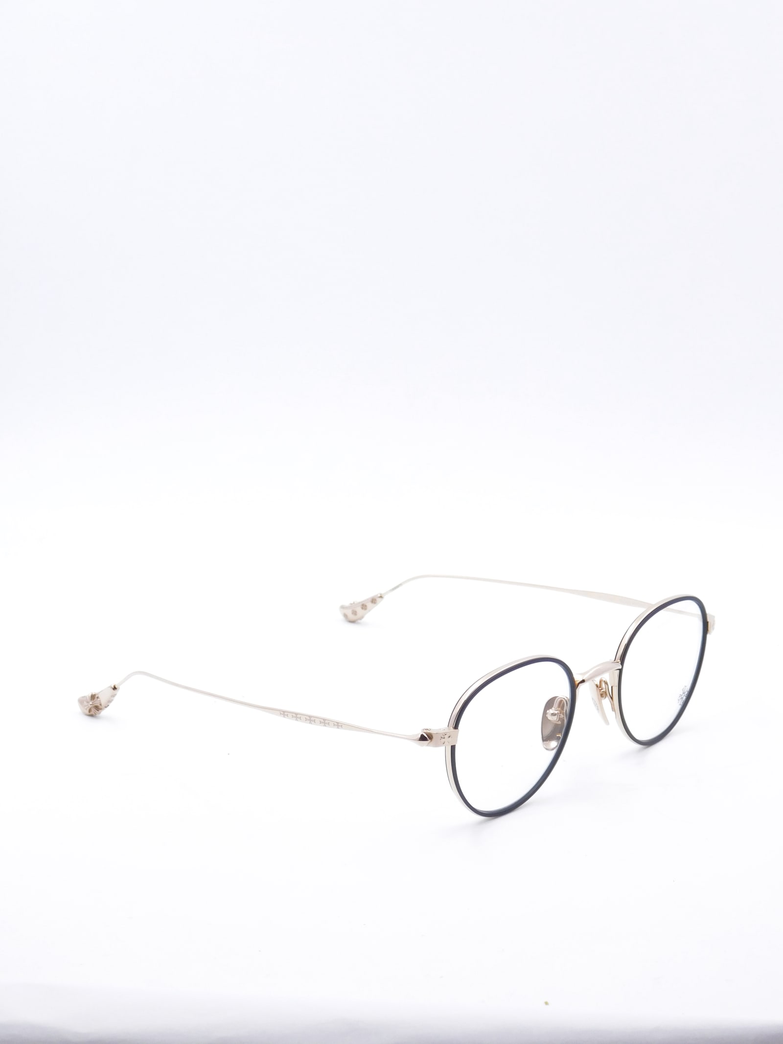 『CHROME BONE PRONE I』 Chrome Hearts Bone Prone I BK-GP Frame - SHENGLI ROAD MARKET