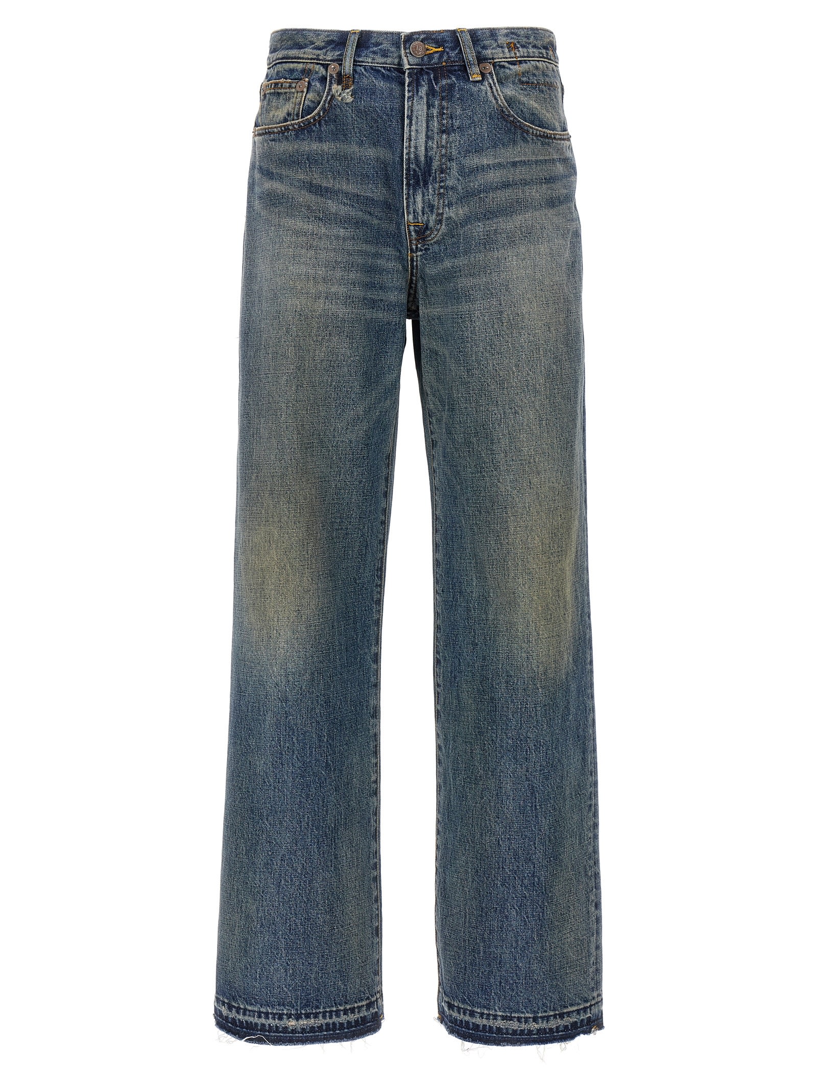 Shop R13 Darcy Jeans In Blue