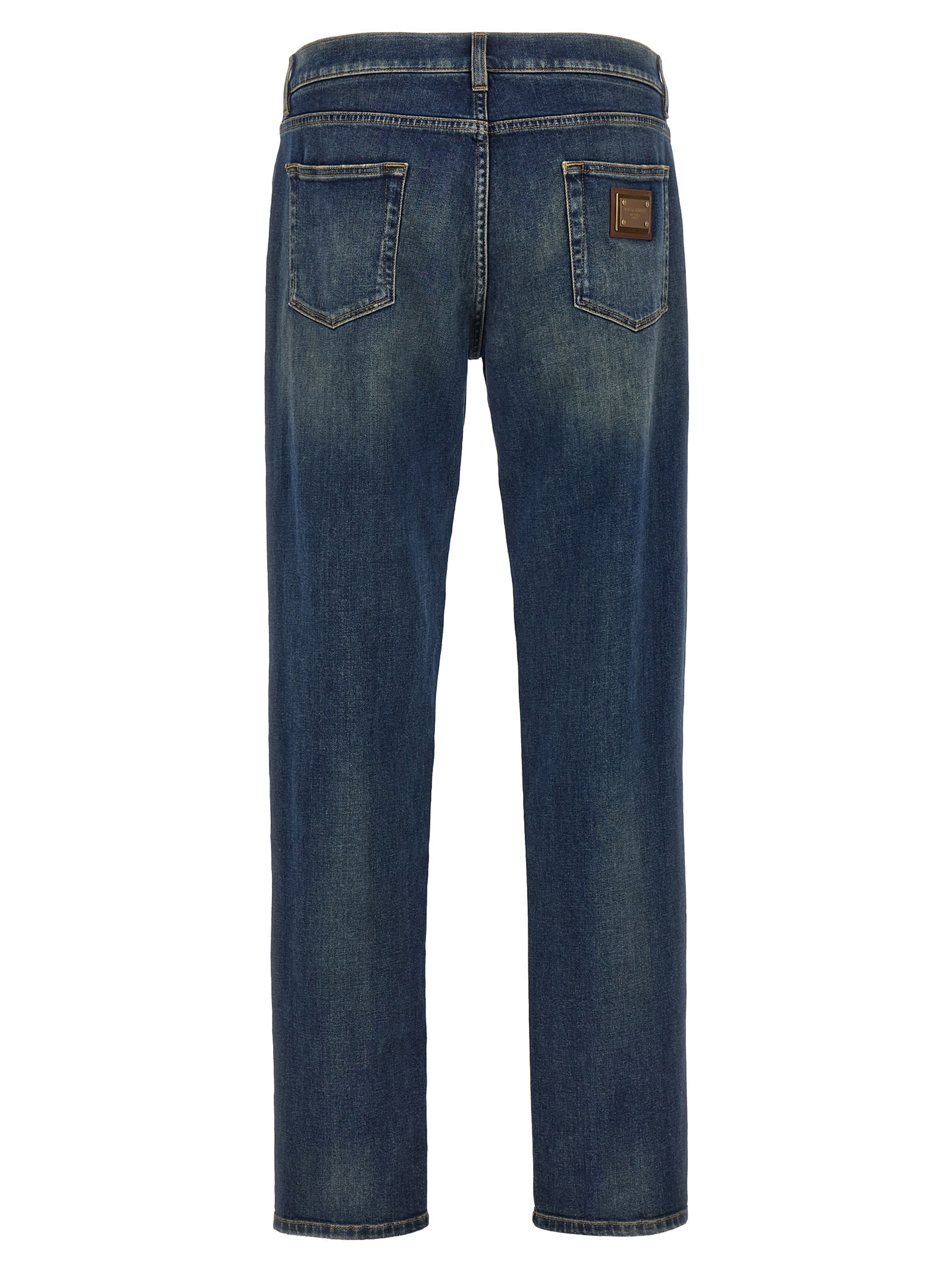 Shop Dolce & Gabbana Palermo Jeans In Blue