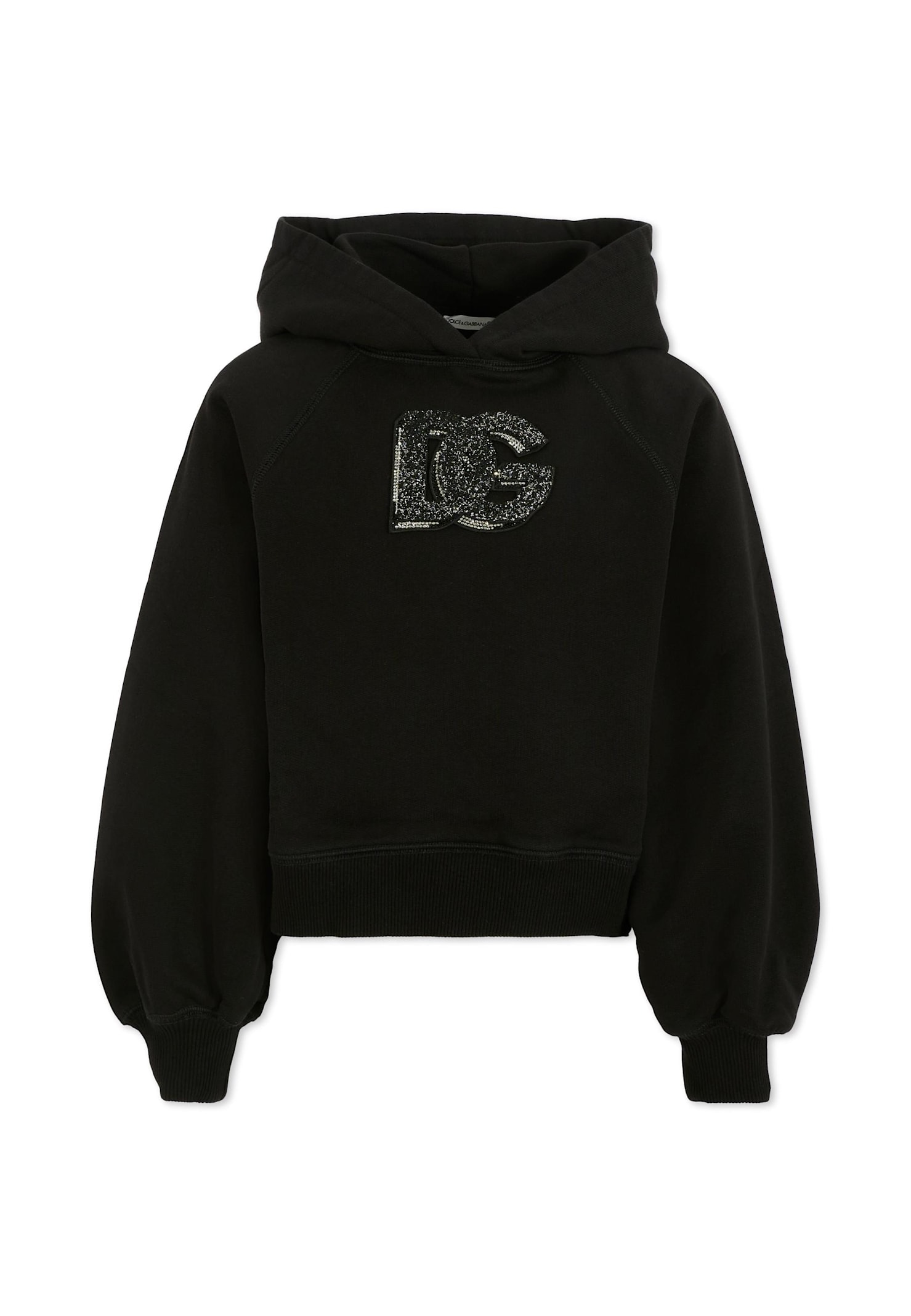 Dolce & Gabbana Dolce &amp; Gabbana Kids Black Sweatshirt In Black