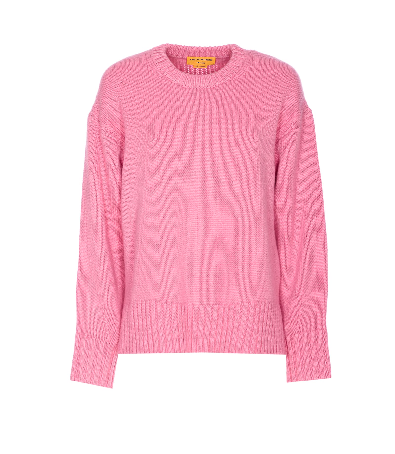 Guest In Residence Cozy Cashmere Sweater In Pink