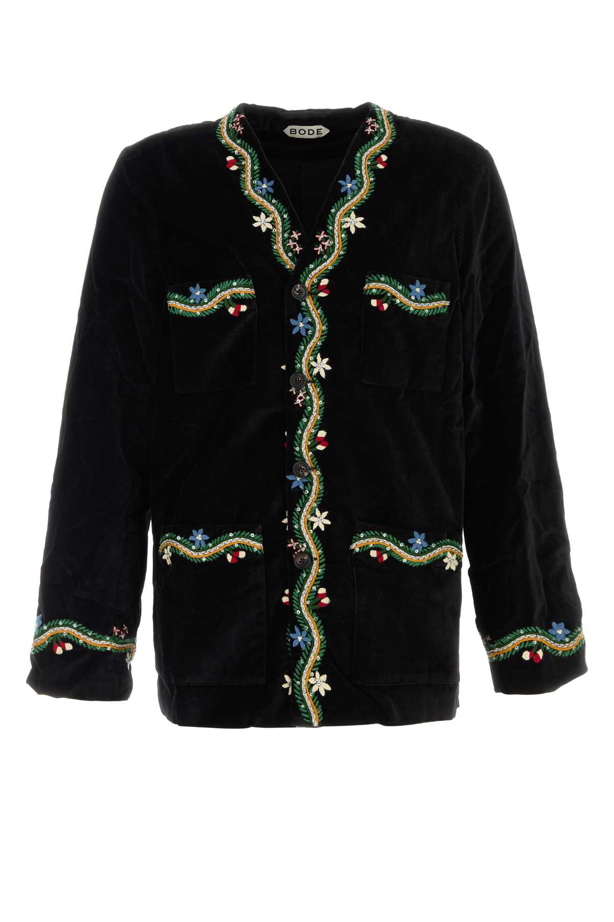 Black Velvet Cardigan