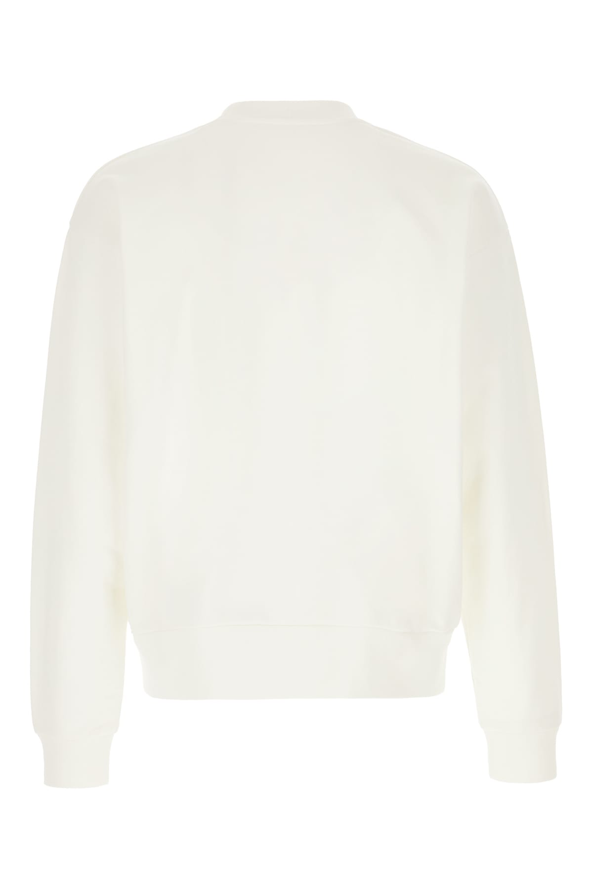 Shop Marni Ivory Cotton Sweatshirt In L2w02