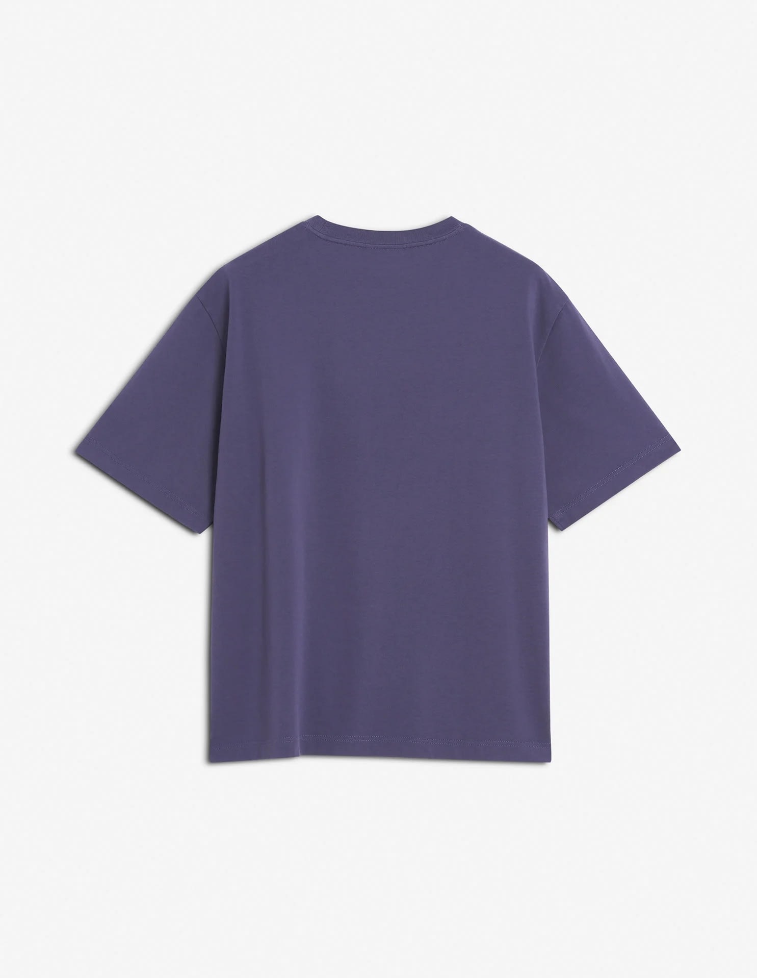 Maison Kitsuné Chillax Print Oversize Tee-shirt In Purple