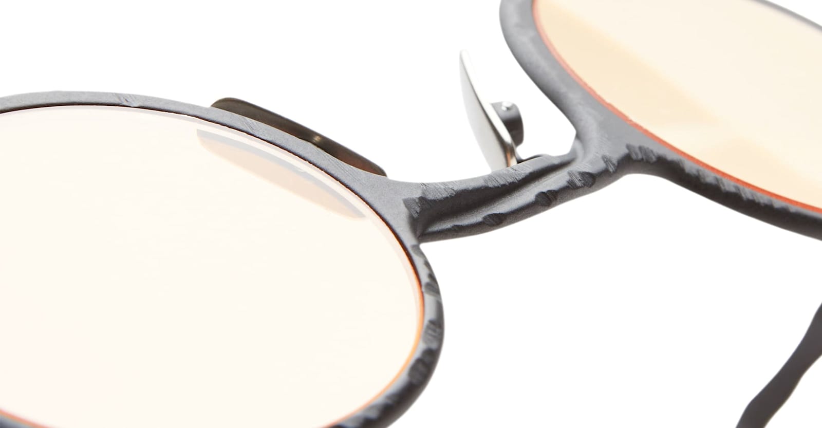 Kuboraum Mask Z17 - Black Matte / Orange Lens Sunglasses In Black