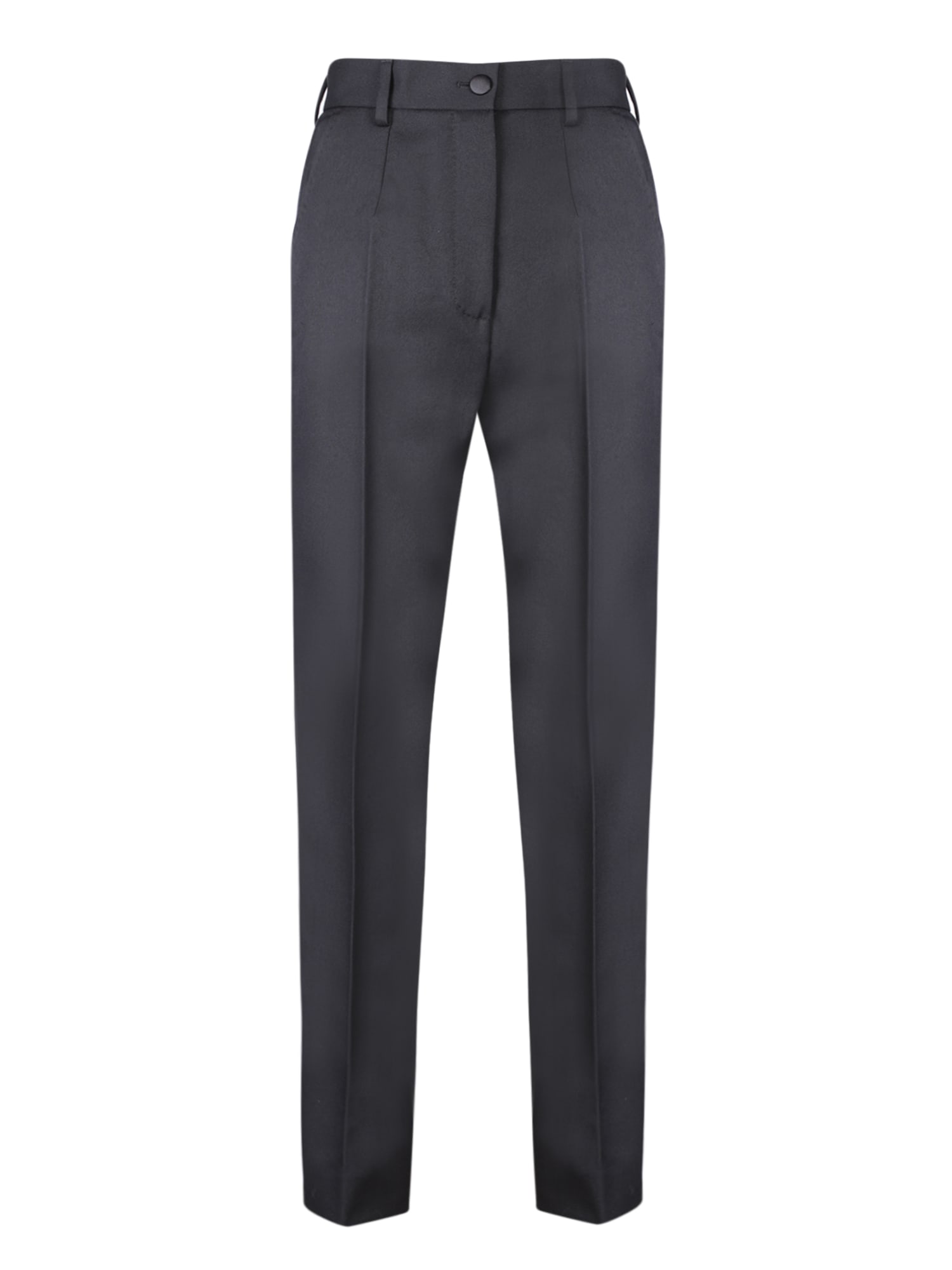 DOLCE & GABBANA STRAIGHT BLACK TROUSERS 