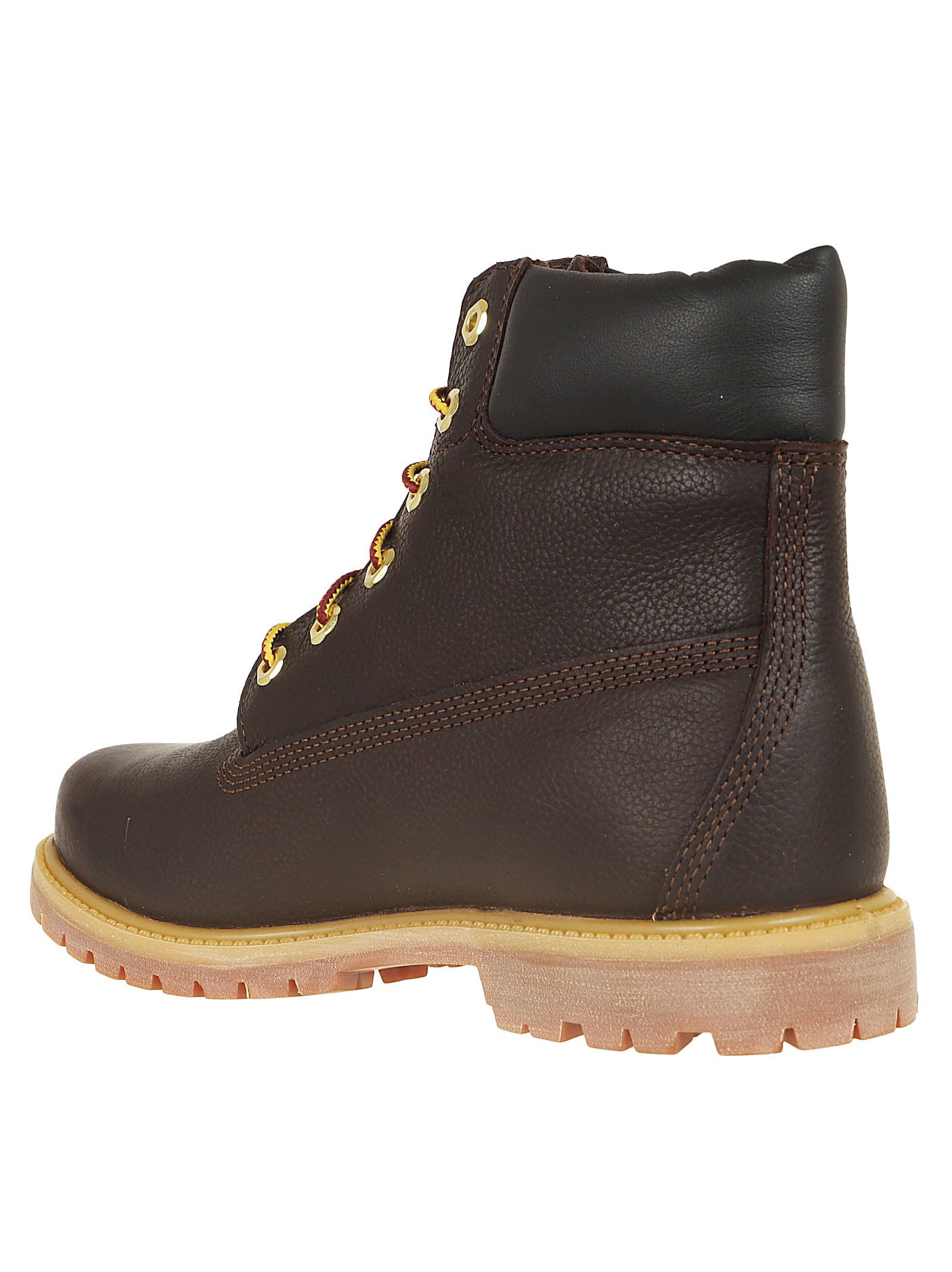 Timberland Premium Waterproof Boot In Dark Brown Full Grain W Black