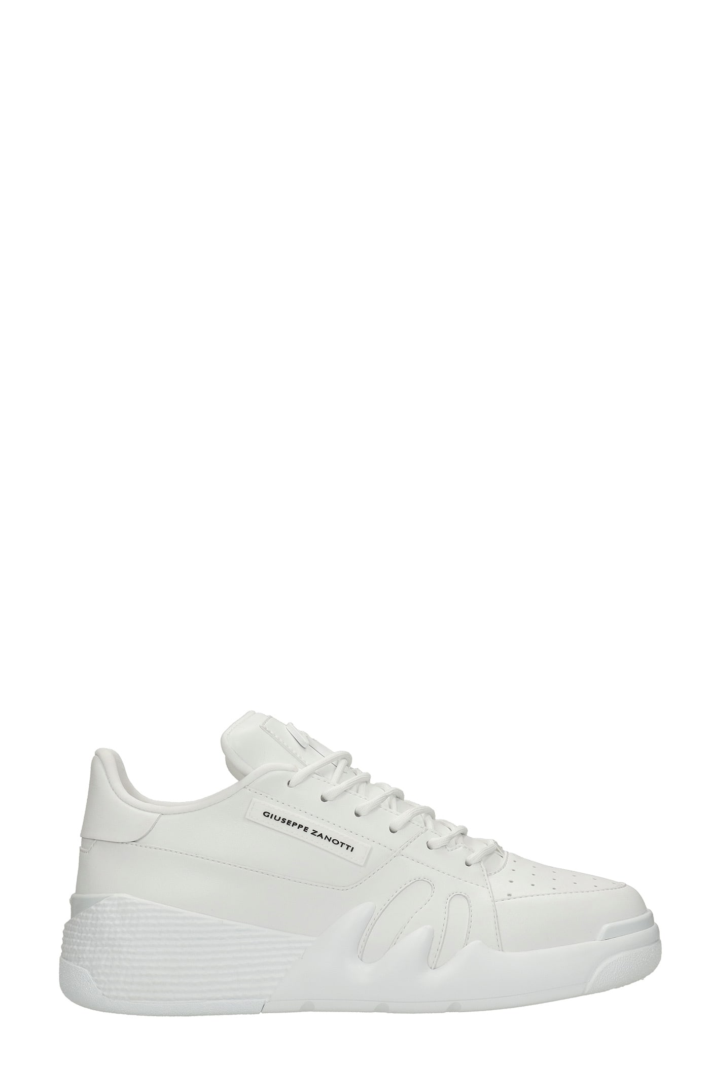 Giuseppe Zanotti Tallon Sneakers In White Leather