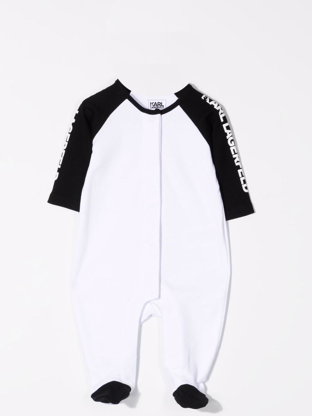 Karl Lagerfeld Kids Pajama Set And Bib With Logo