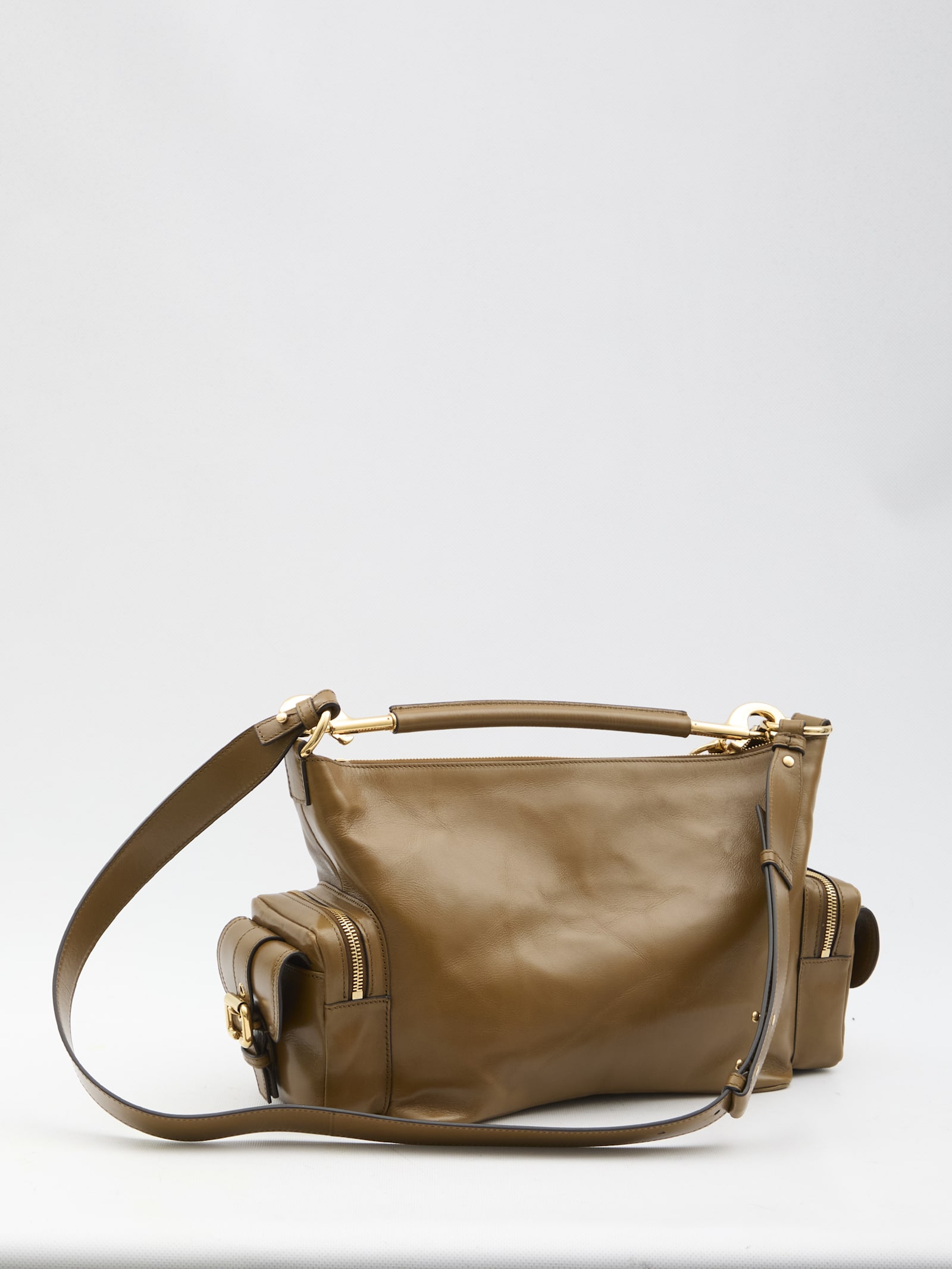 Shop Chloé Camera Bag In Green