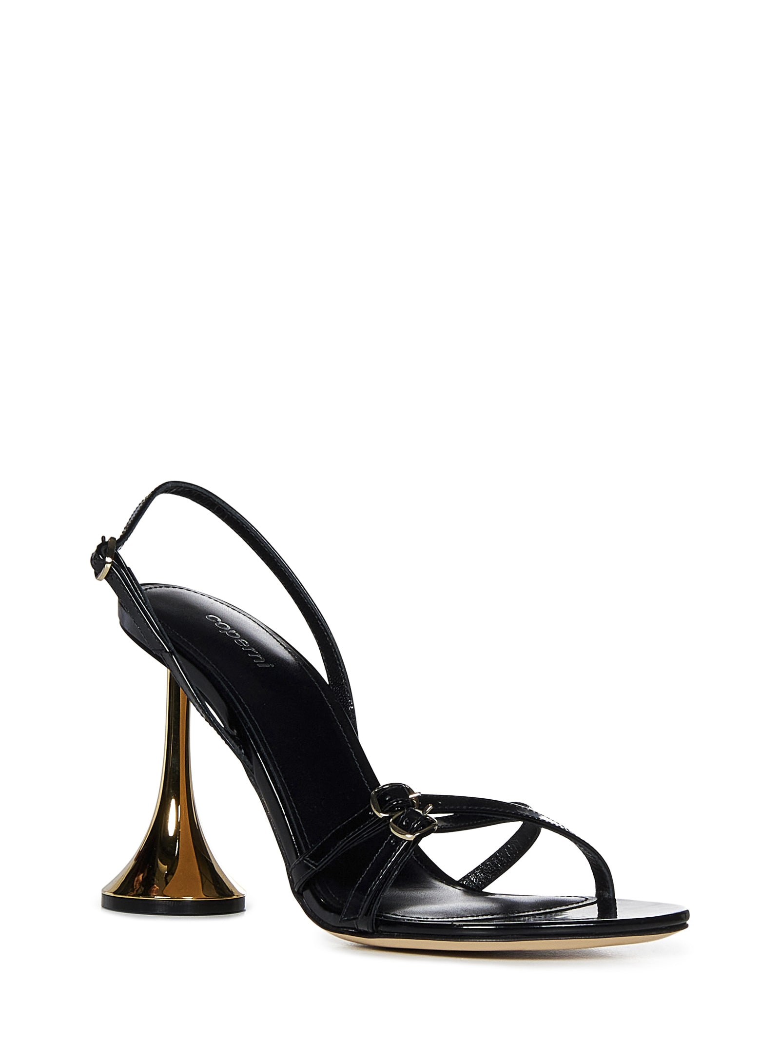 Shop Coperni Orchestra Sandals In Black